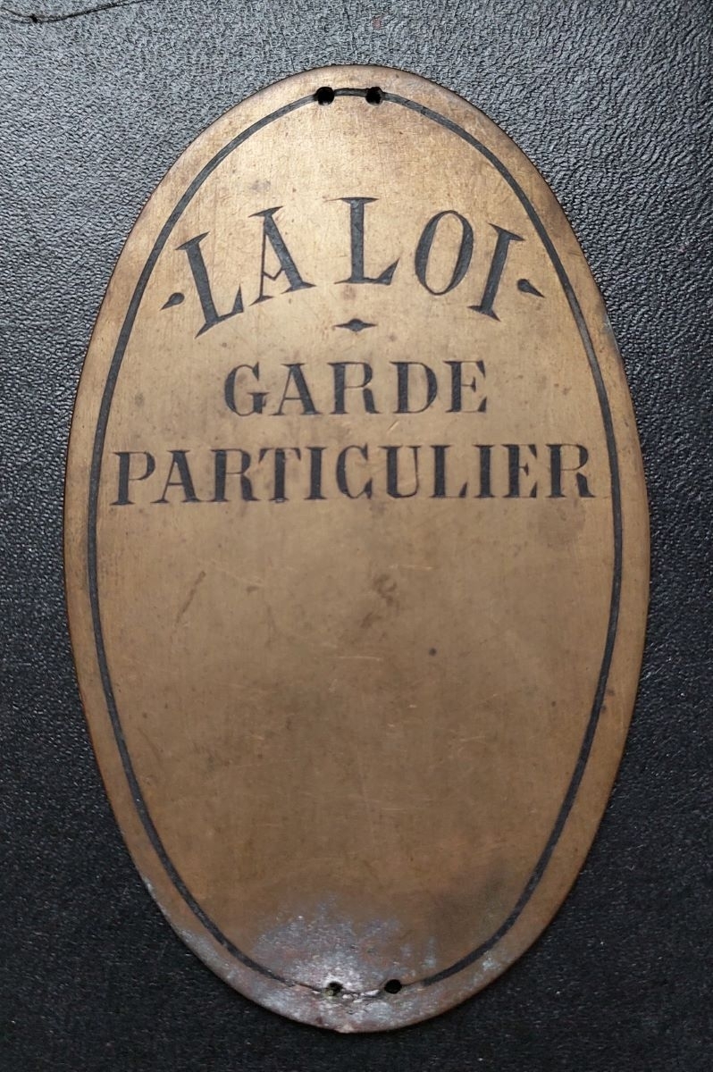 LA LOI GARDE PARTICULIER (titre inscrit)