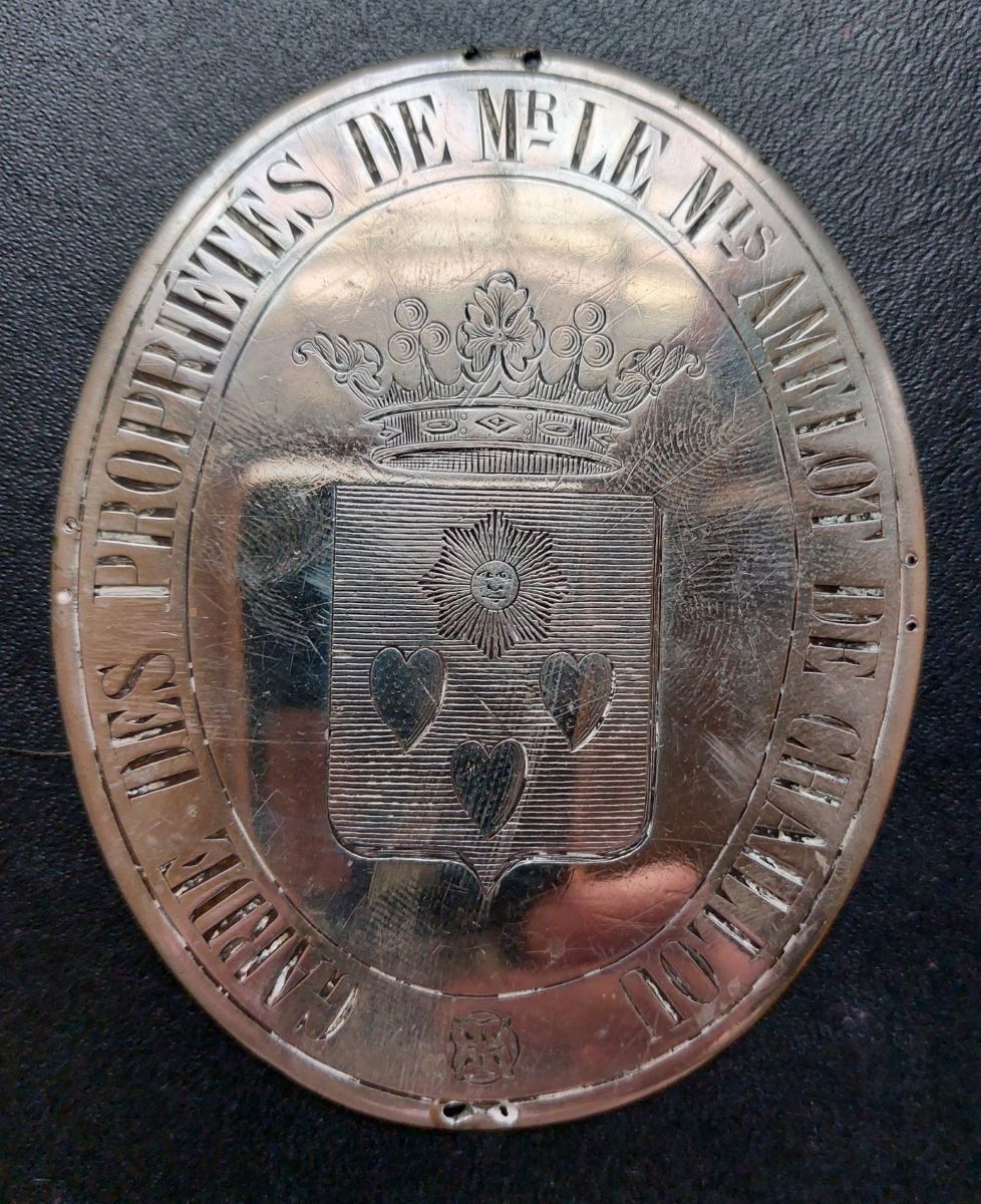 GARDE DES PROPRIETES DE MR LE Mis AMELOT DE CHAILLOU (titre inscrit)