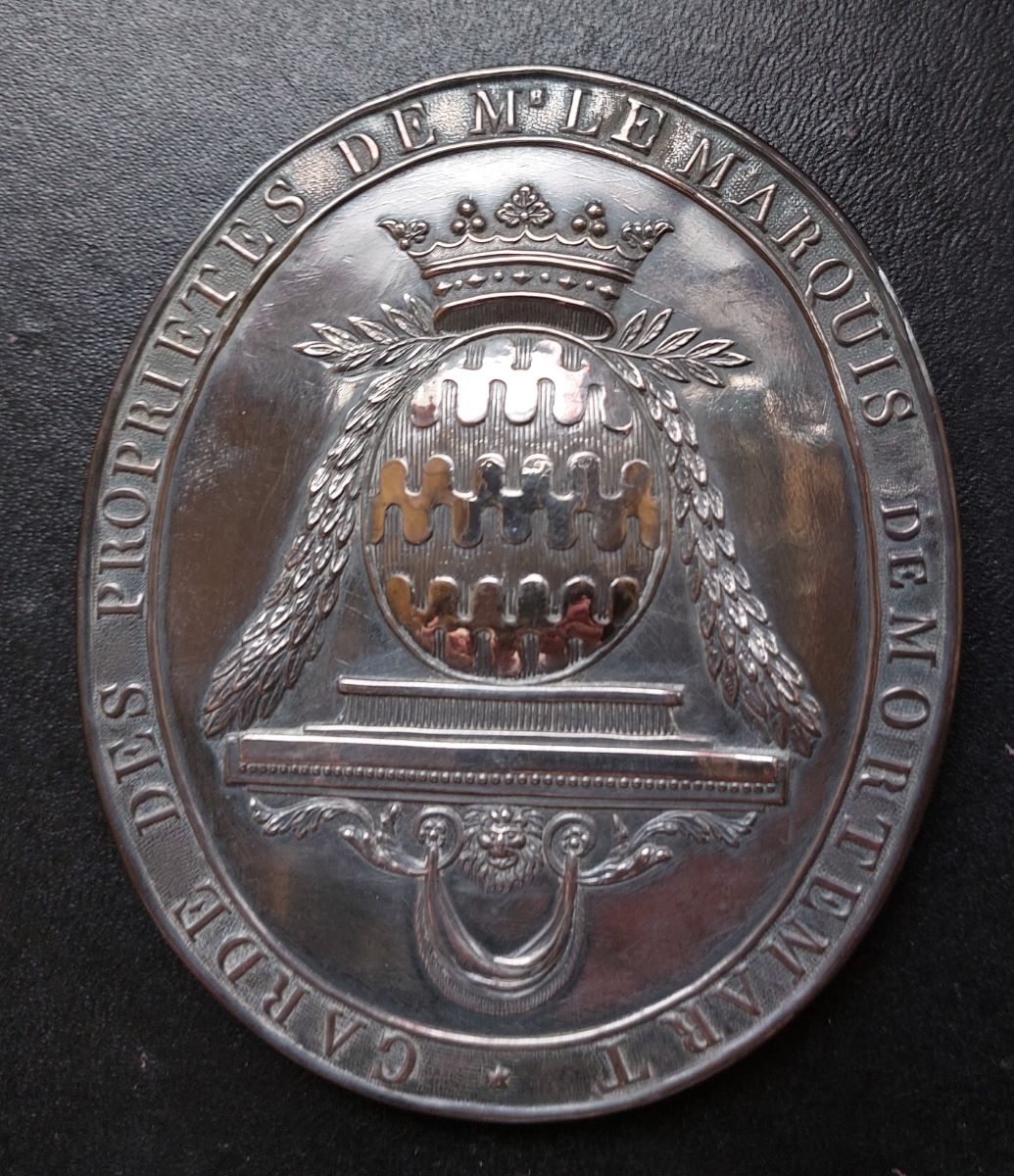GARDE DES PROPRIETES DE Mr LE MARQUIS DE MORTEMART (titre inscrit)