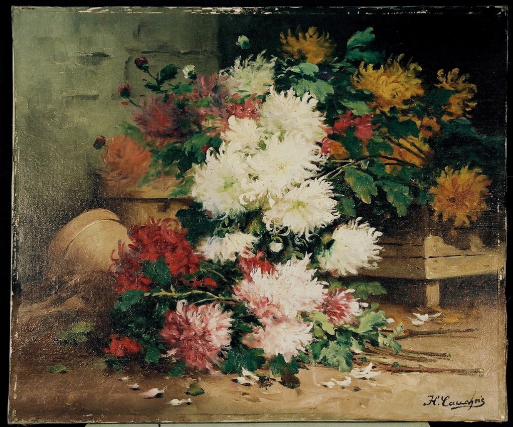 Nature morte aux chrysanthèmes