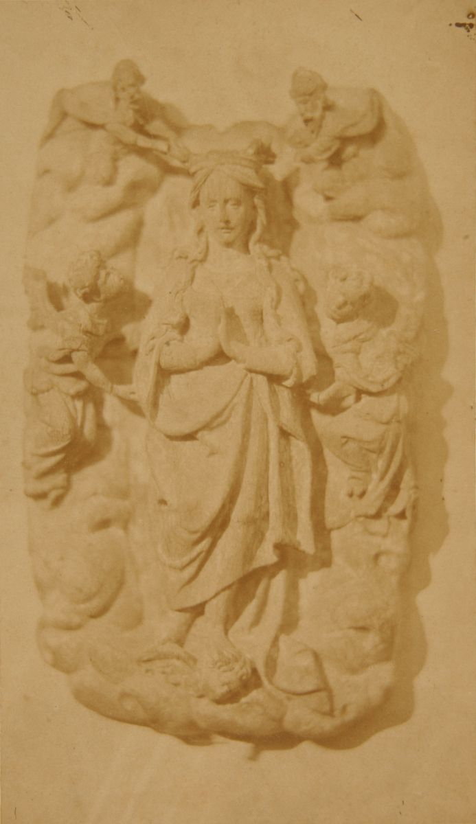 Assomption de la Vierge, sculpture