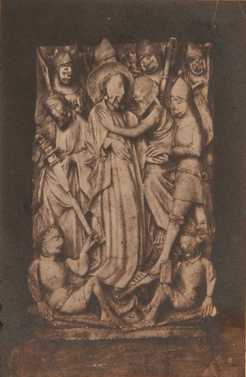 Le Baiser de Judas, bas-relief