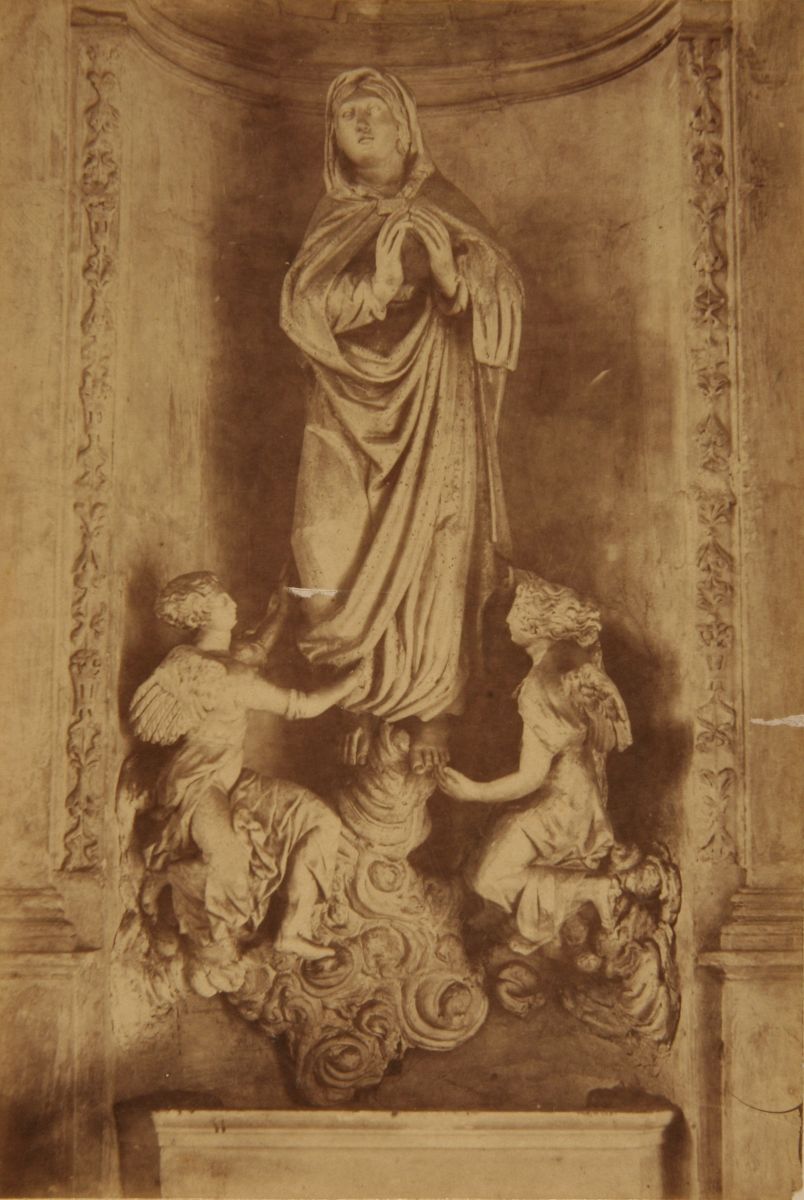 Assomption de la Vierge, sculpture