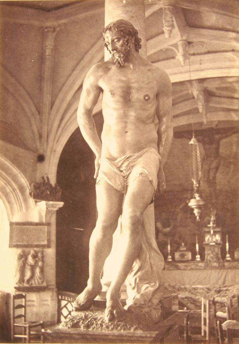 Christ à la colonne de l'église Saint Nicolas à Troyes