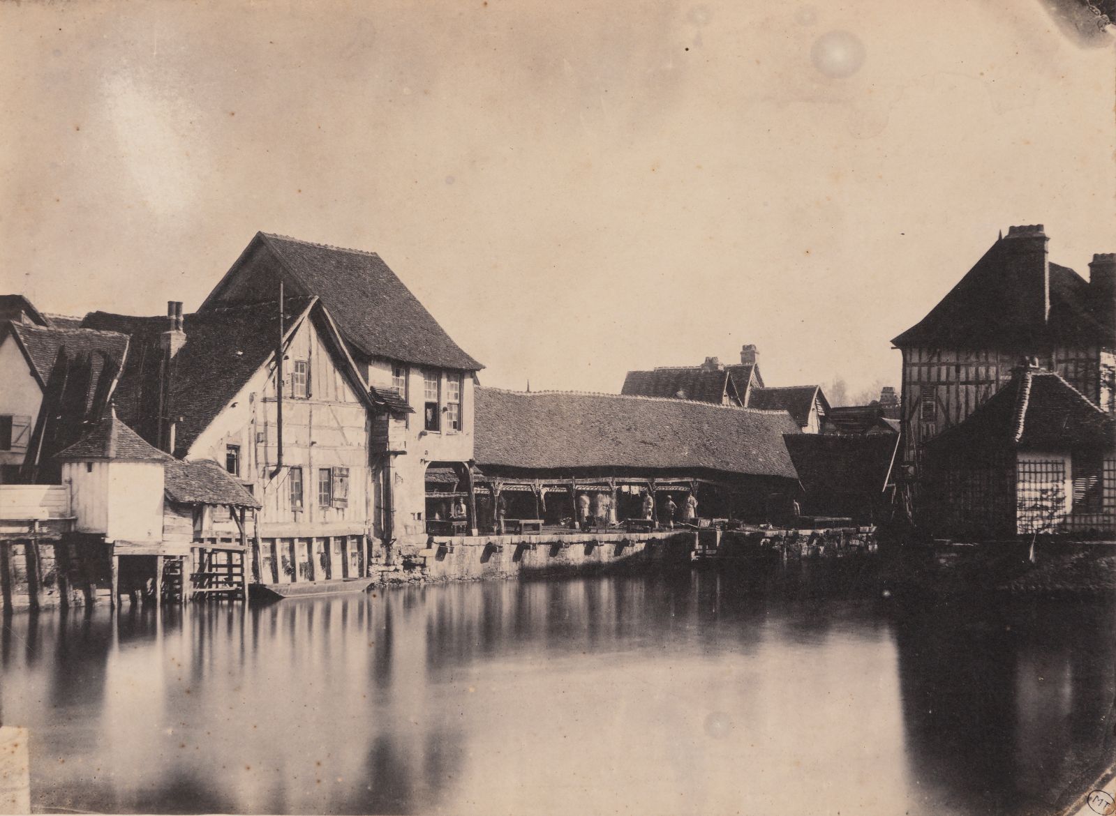 Troyes,  Ecorcheries de Jaillard sur le canal de Jaillard