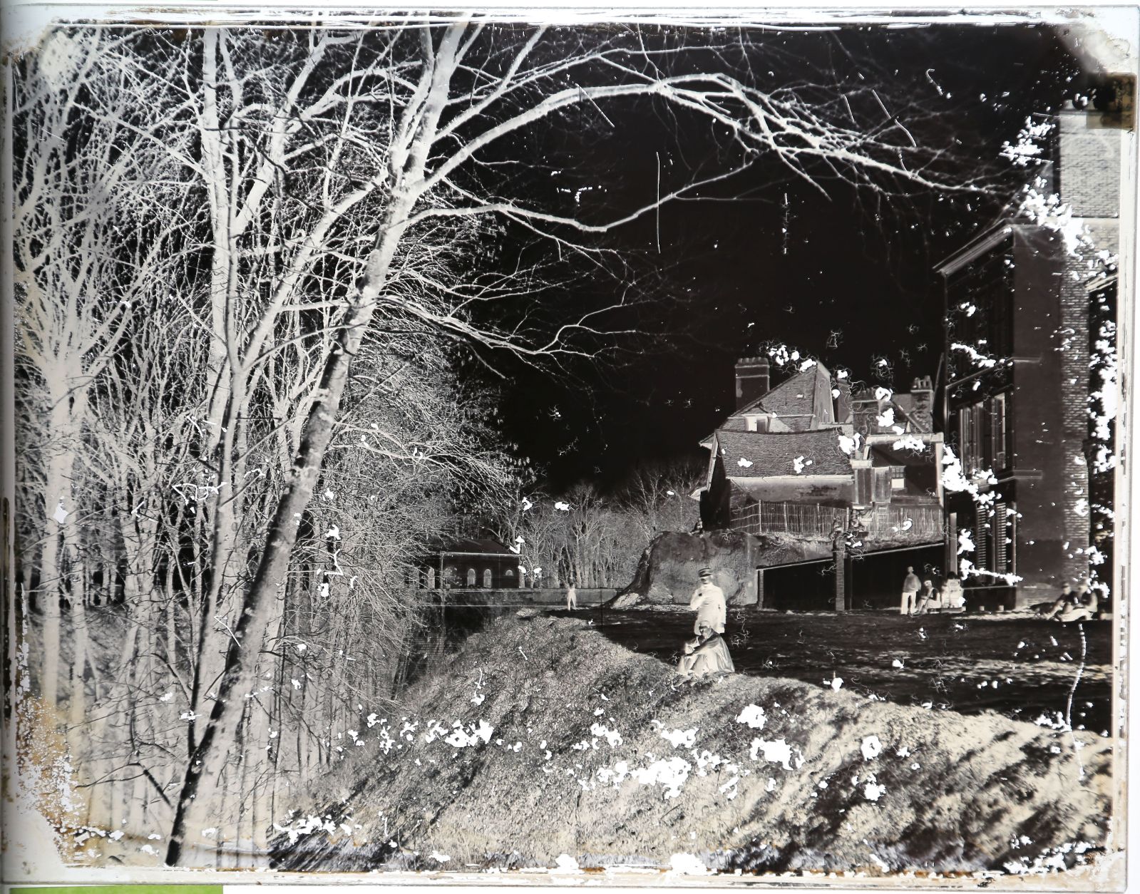 Troyes, fossés près de l'église Saint-Nicolas