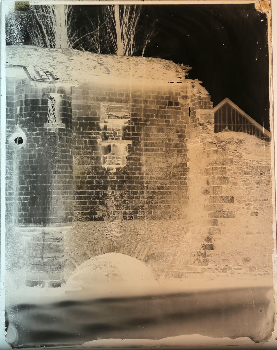 Troyes, remparts du Joli-Saut côté extérieur de la ville