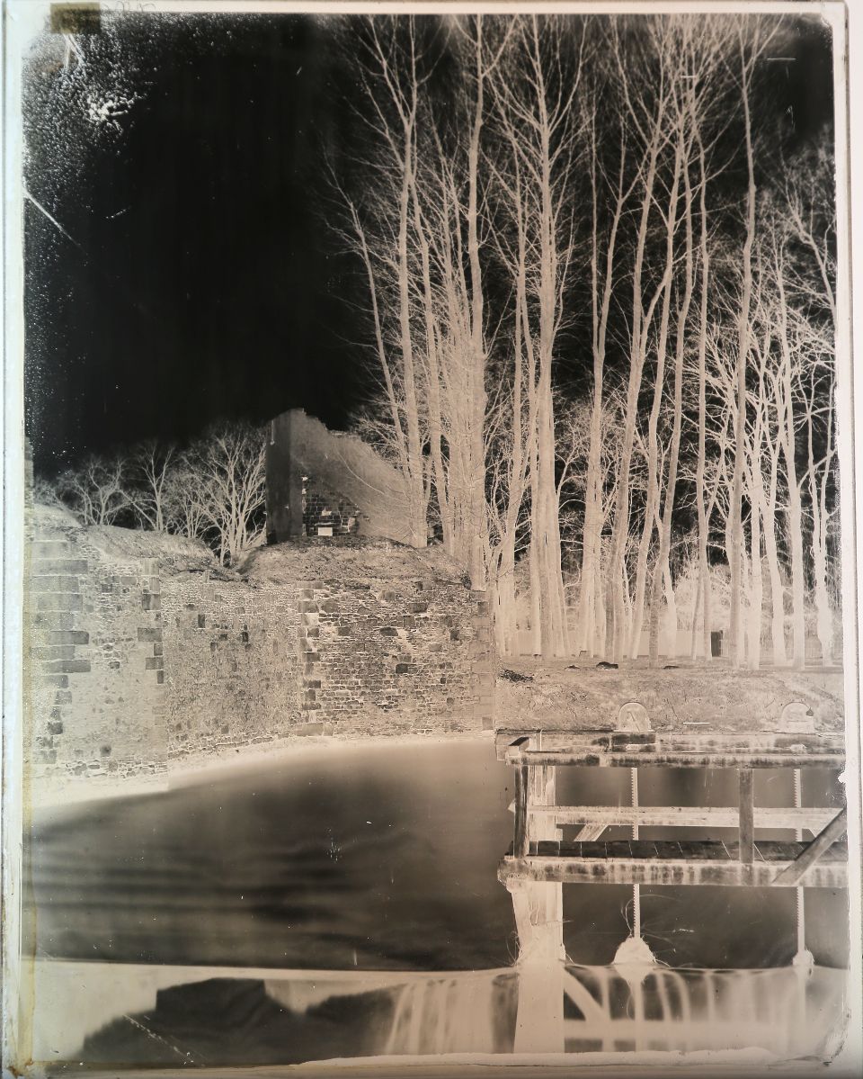 Troyes, vanne du Pouce et pont du Noyer-aux-Enfants sur le Meldançon