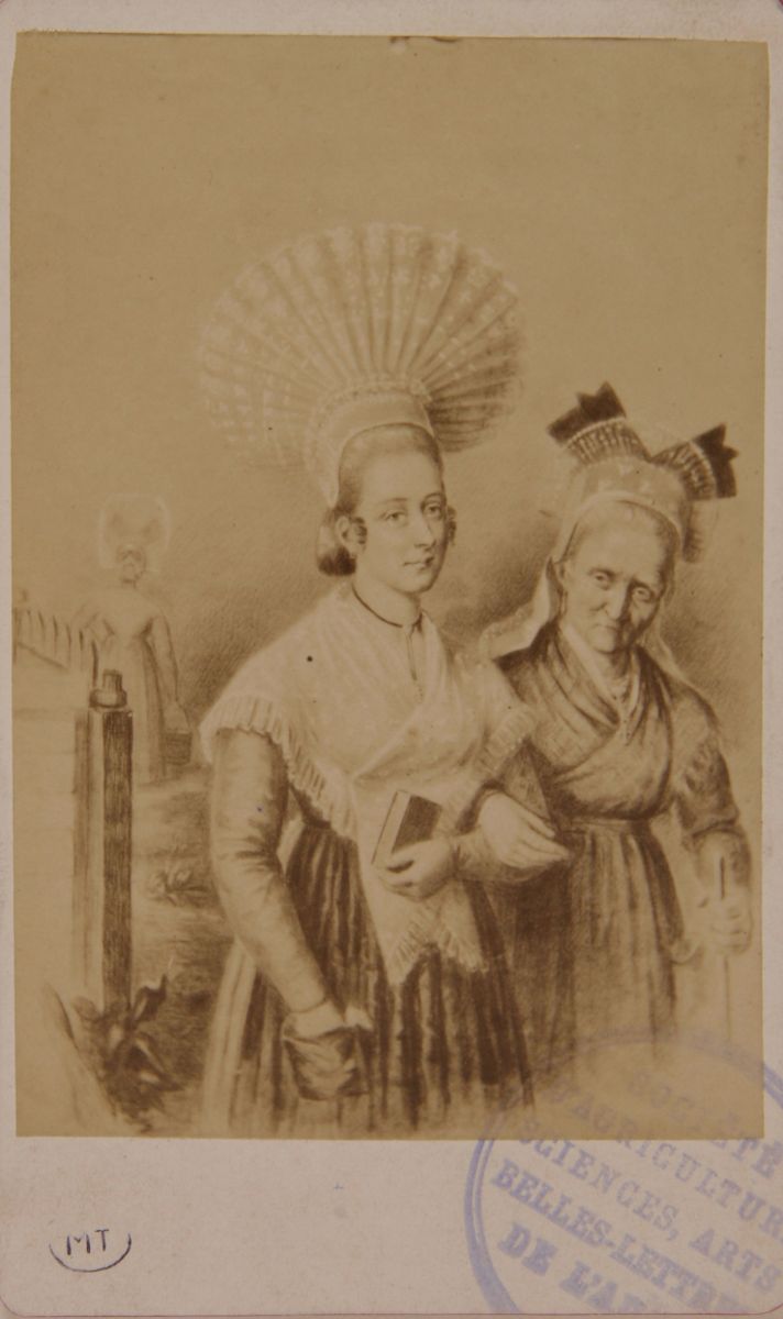 Troyennes portant le toquat