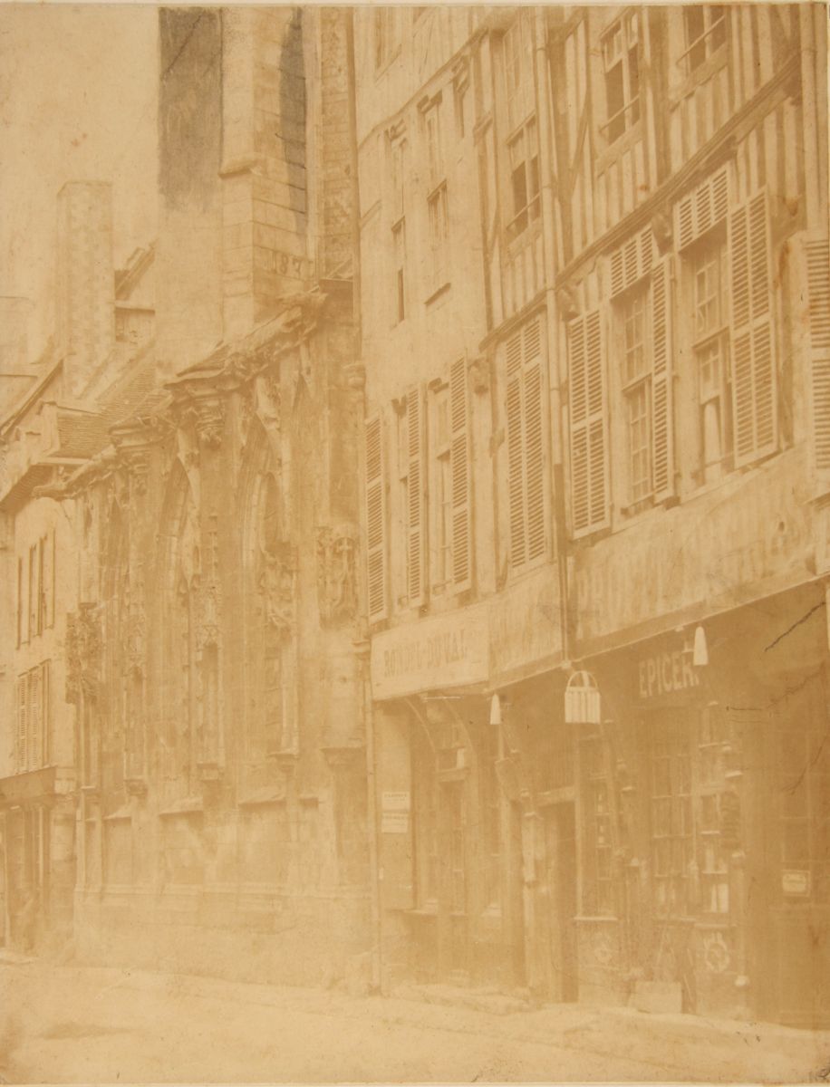 Troyes, le chevet de Saint-Pantaléon, rue Turenne
