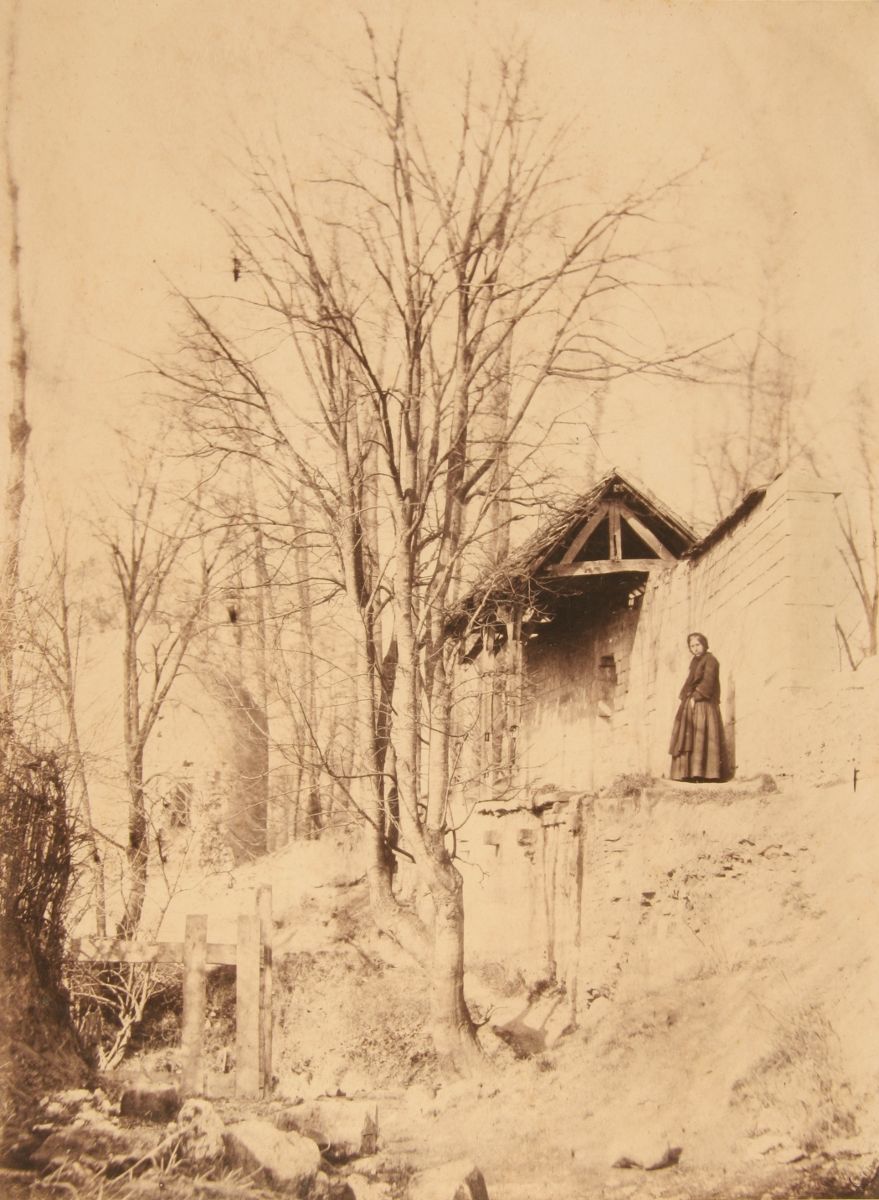 Troyes, vue des arbres et passage couvert à l'intérieur de la ville