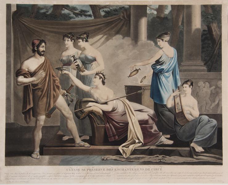 Ulysse se préserve des enchantements de Circé
