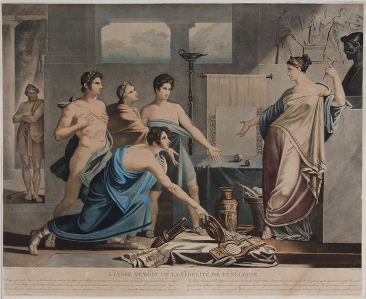 Ulysse témoin de la fidélité de Pénélope