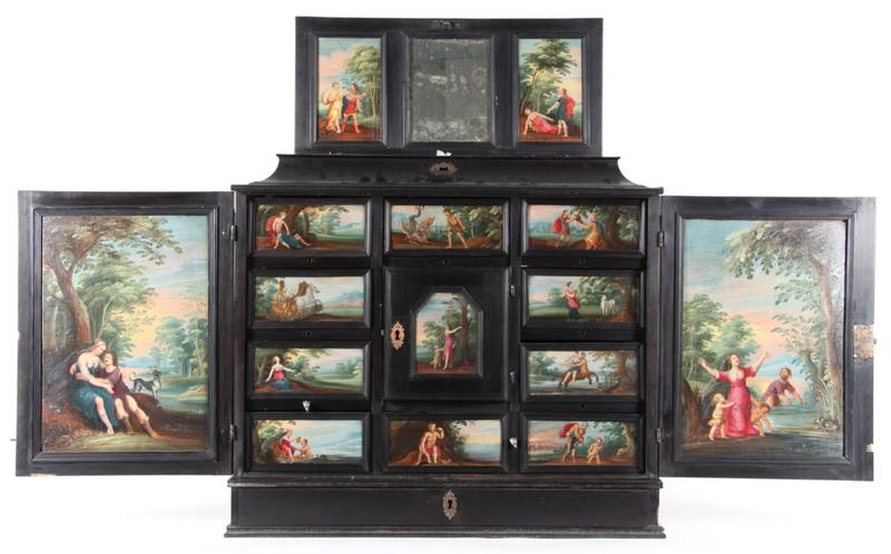 Cabinet à poser à battants