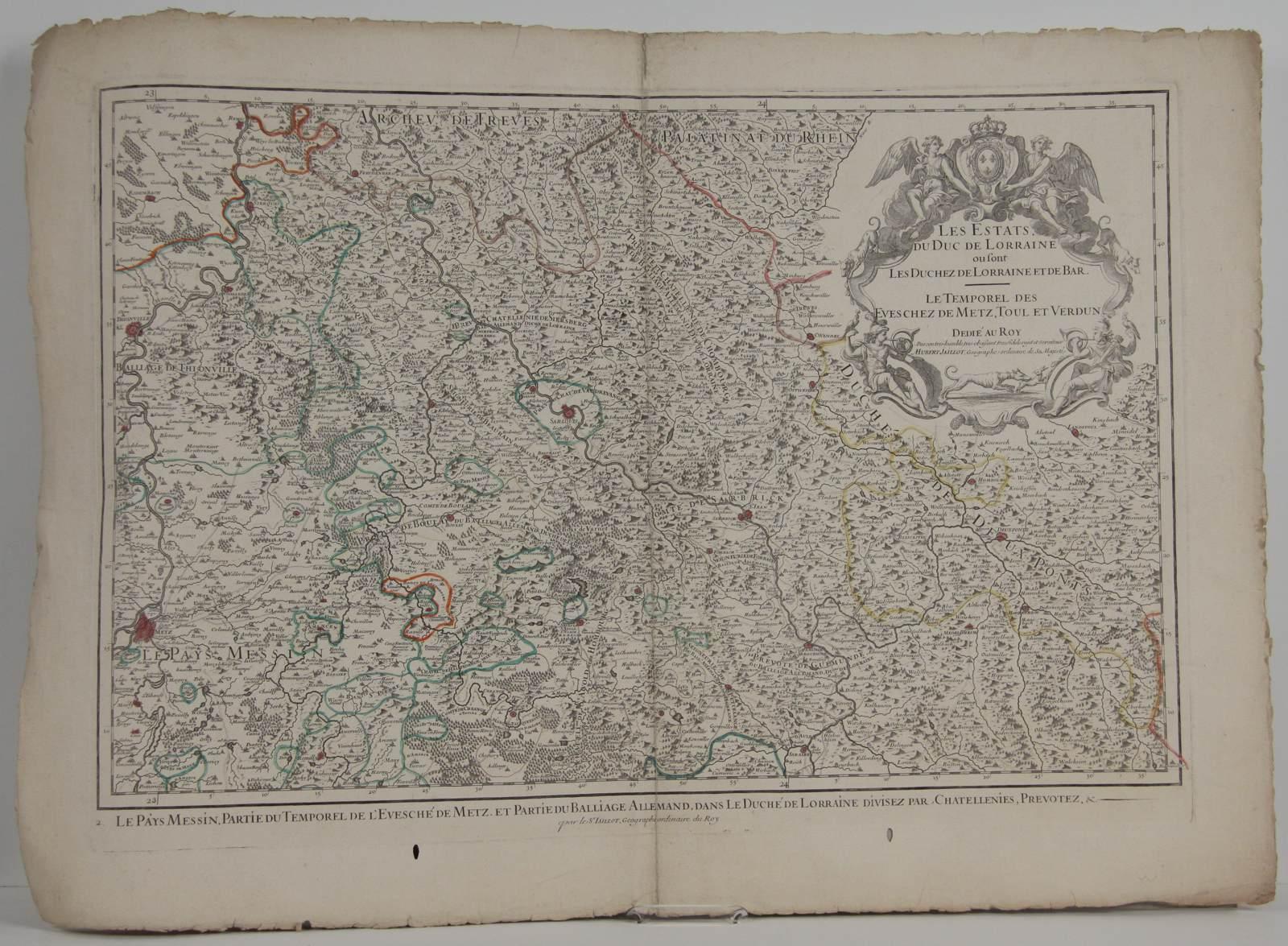 Les états du duc de Lorraine, ou sont les duchés de Metz, Toul, Verdun