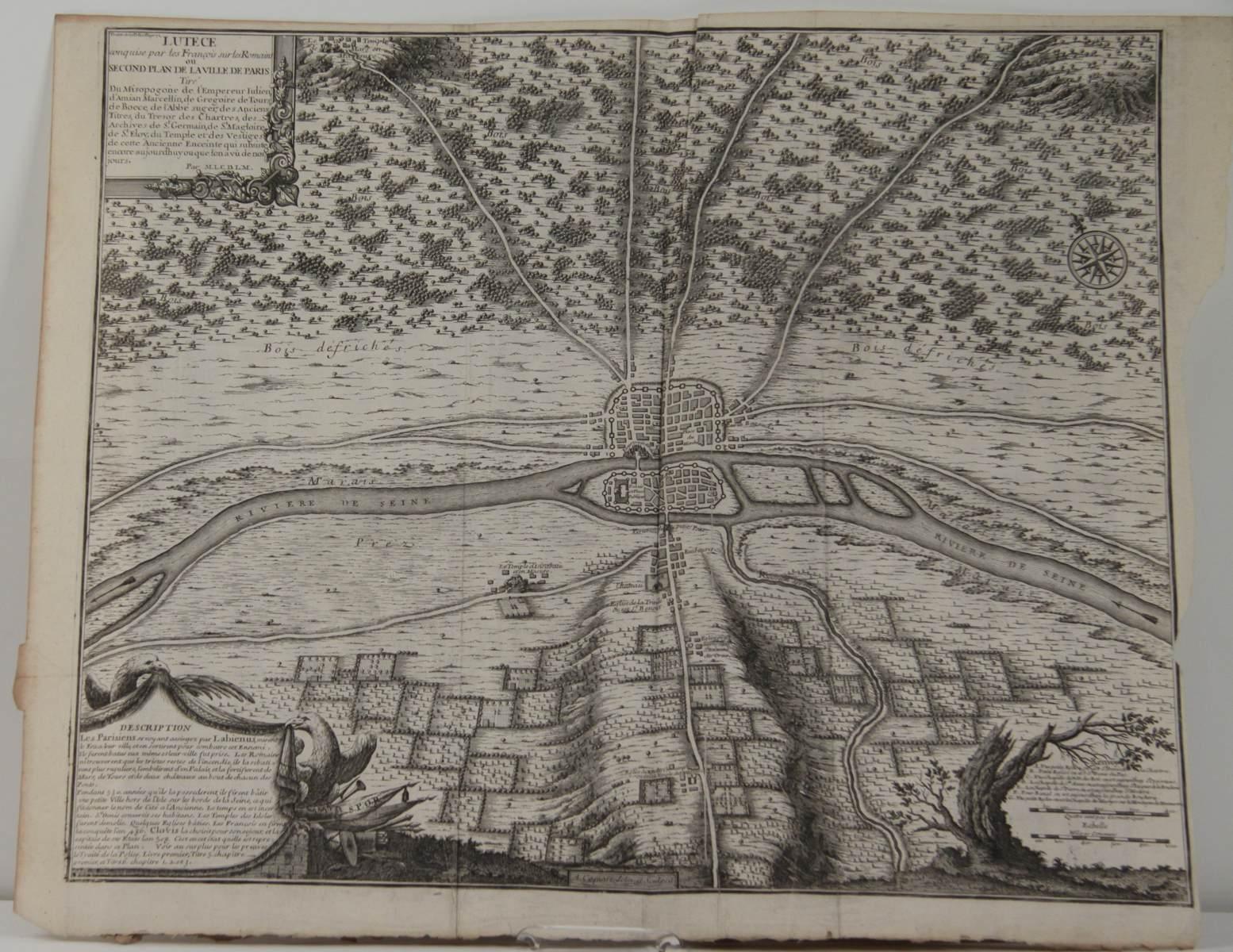 Lutèce conquise par les François sur les romains