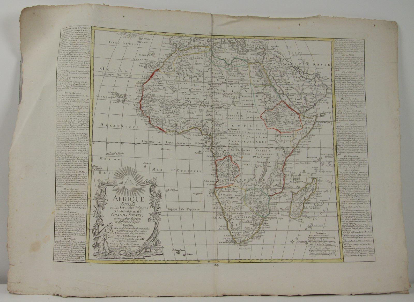 L'Afrique divisée en grandes régions