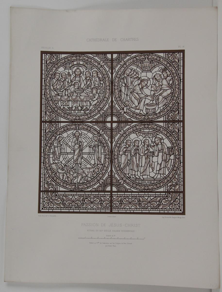 Cathédrale de Chartres, Passion de Jésus-Christ