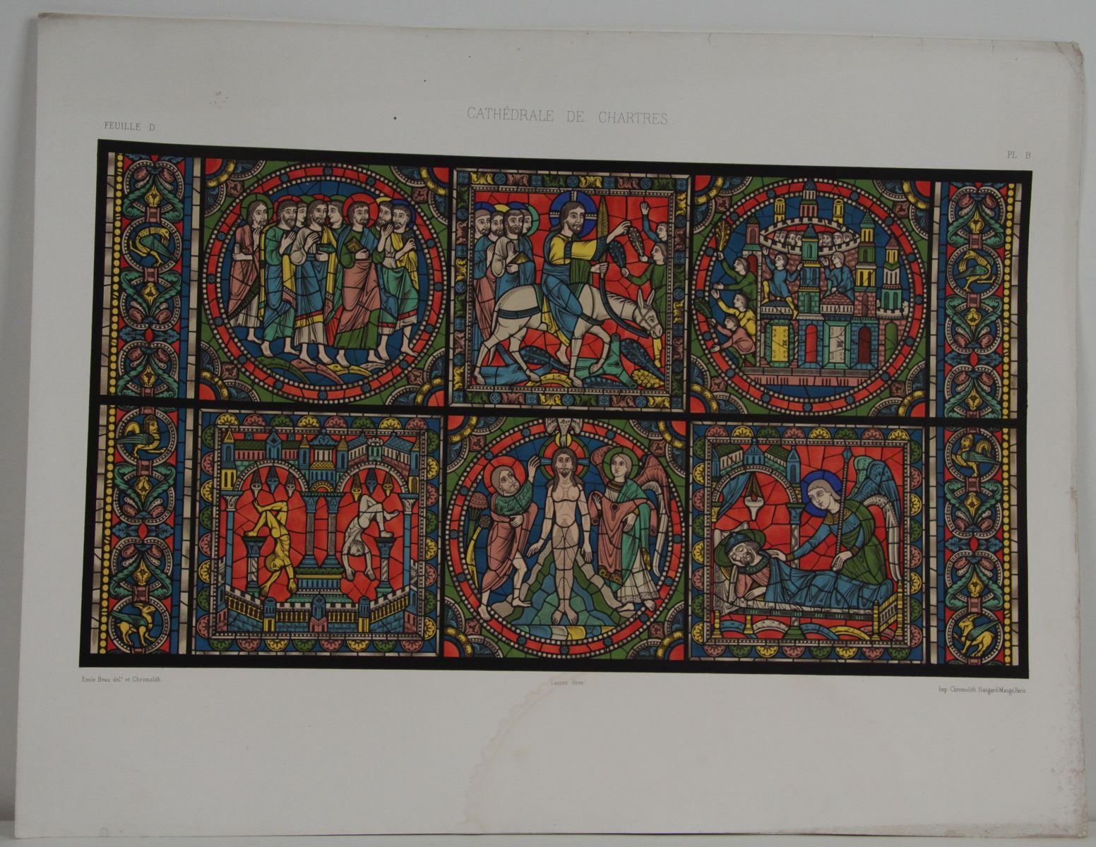 Cathédrale de Chartres, représentations de Jésus