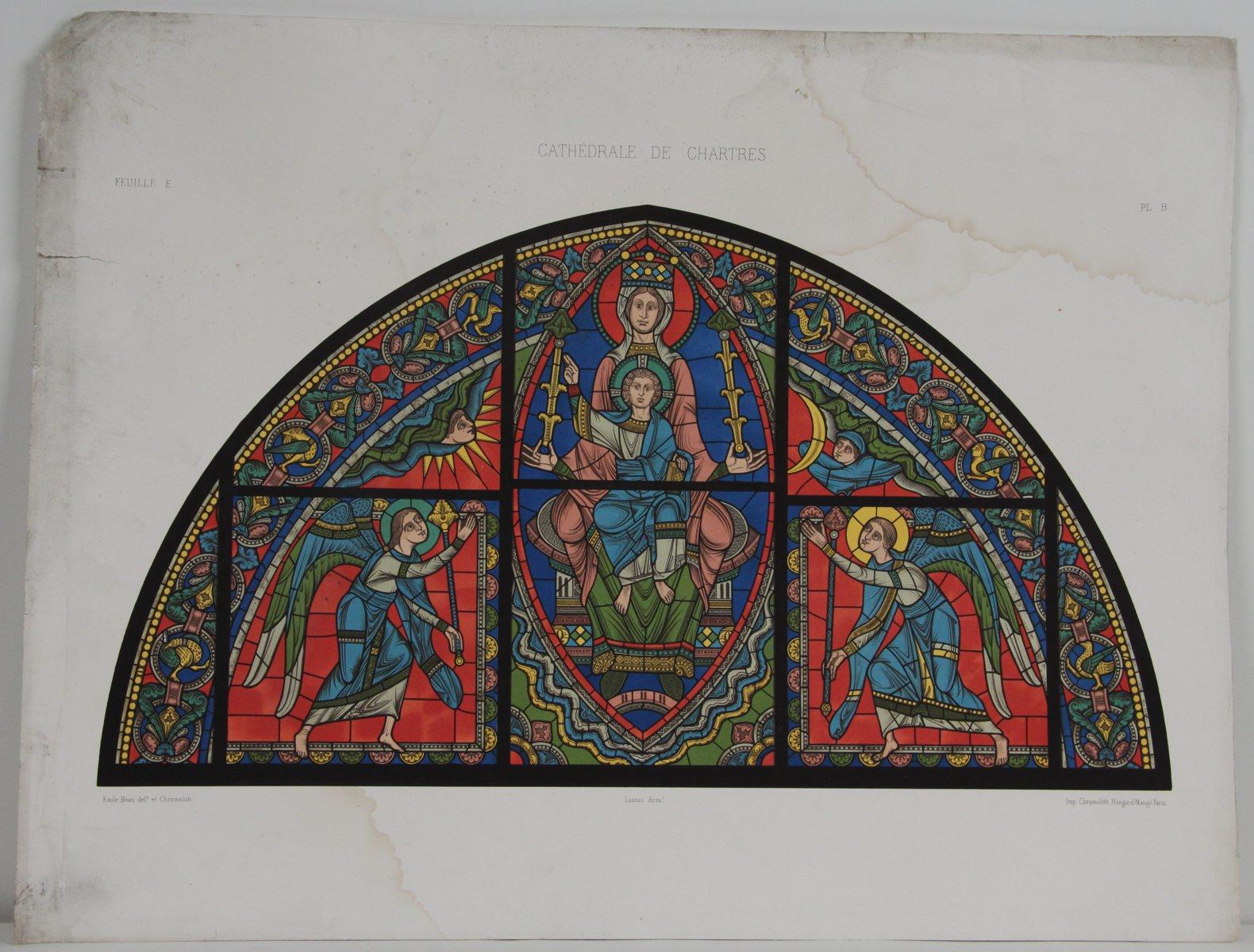 Cathédrale de Chartres, représentations de Jésus