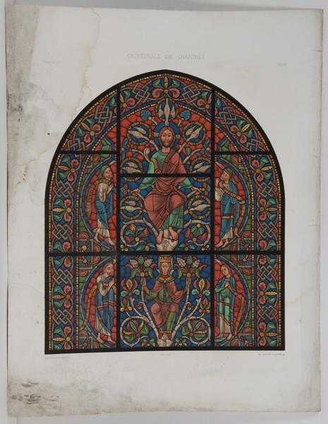 Cathédrale de Chartres, généalogie de Jésus Christ