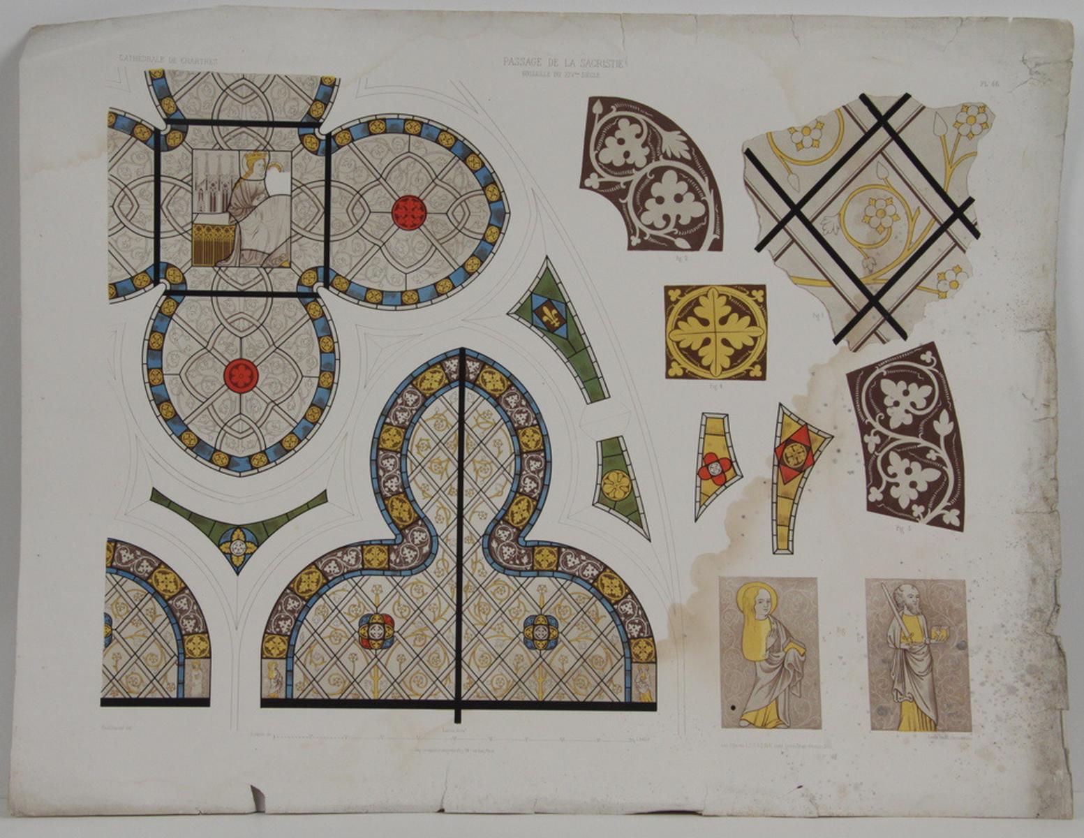 Cathédrale de Chartres, passage de la sacristie