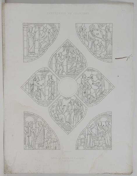 Cathédrale de Chartres, histoire de saint Jacques