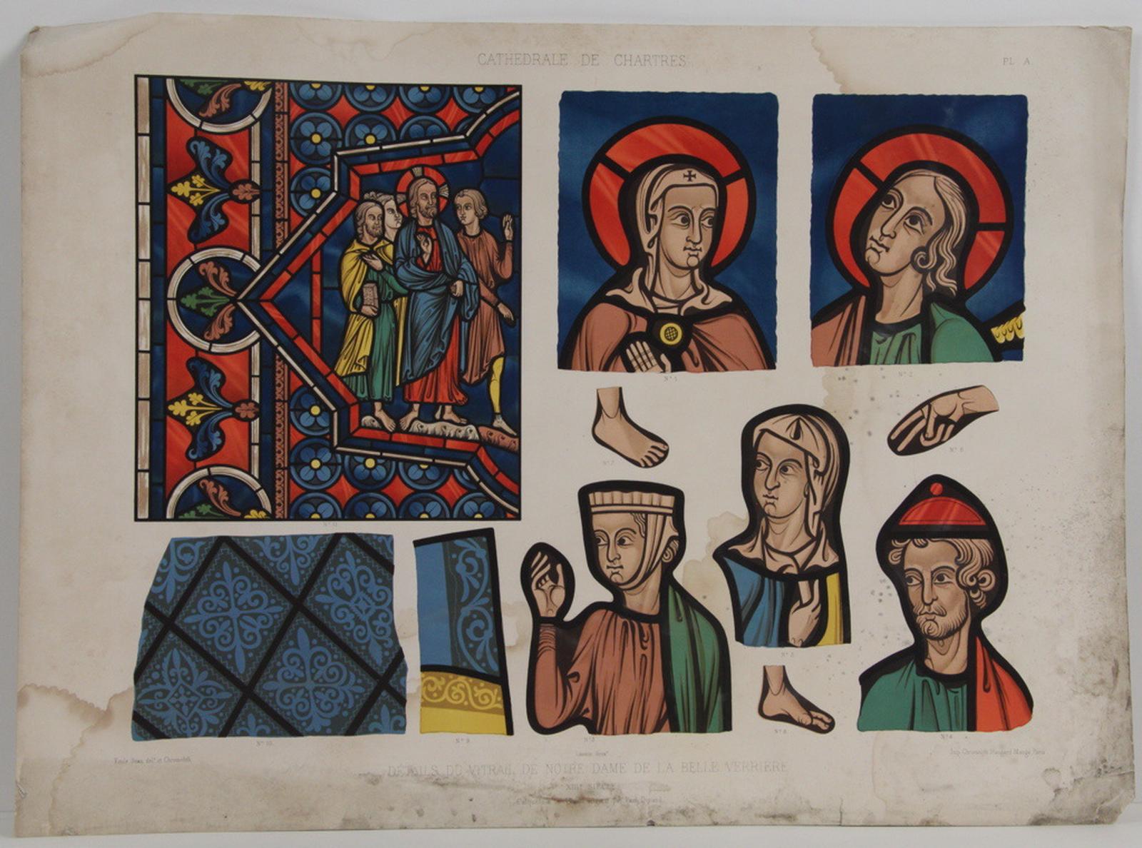 Cathédrale de Chartres, notre dame de la belle verrière