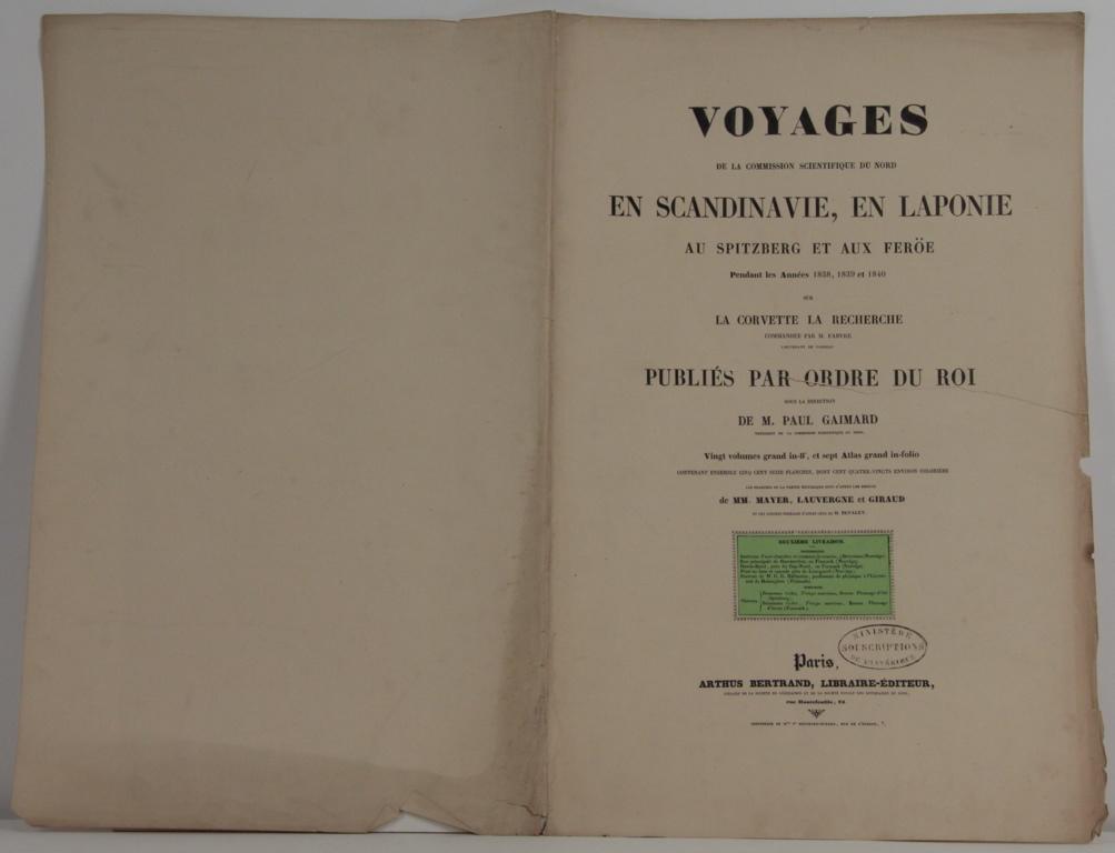 Voyages de la commission scientifique du nord en Scandinavie, en Laponie, au Spitzberg et aux Feröe, tome 2