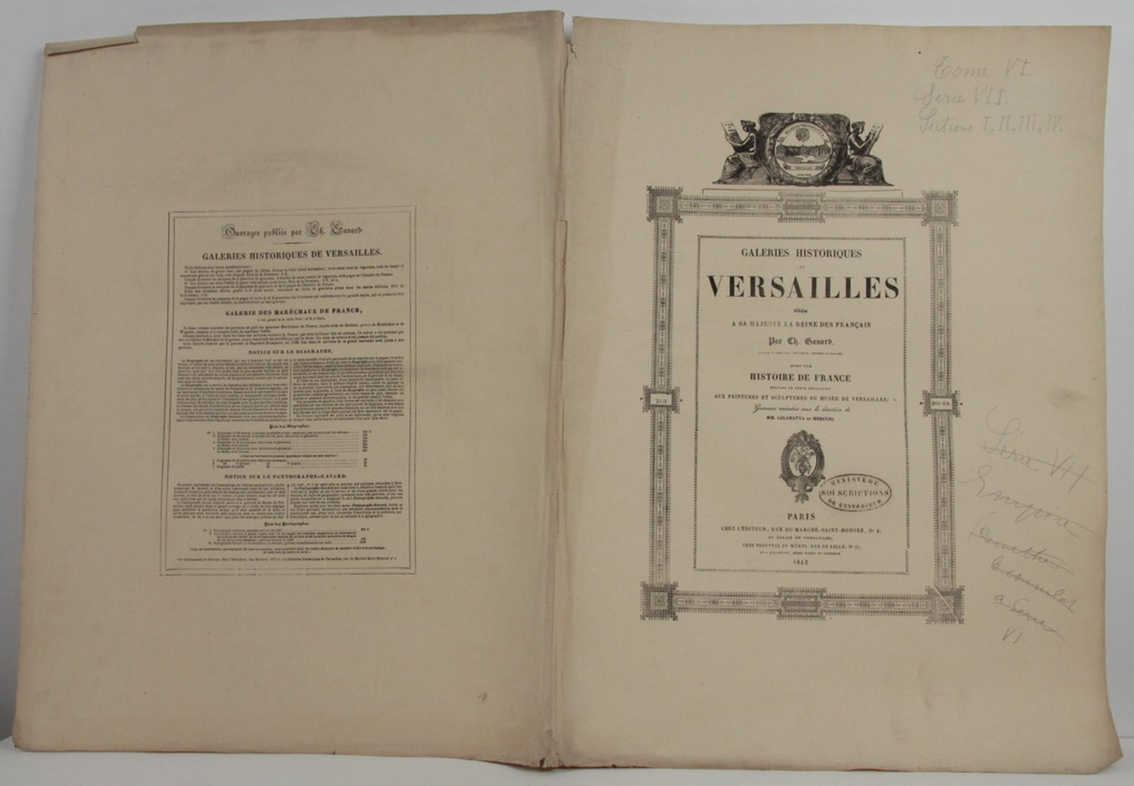 Galerie historique de Versailles, tome VI, série VII