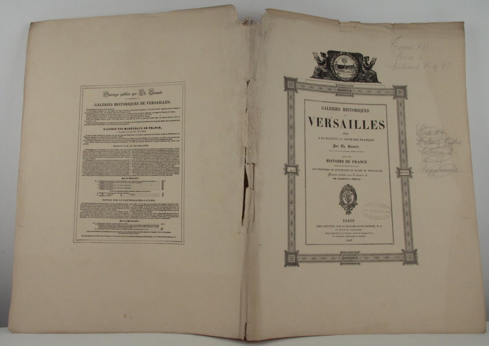 Galerie historique de Versailles, tome XII, série X