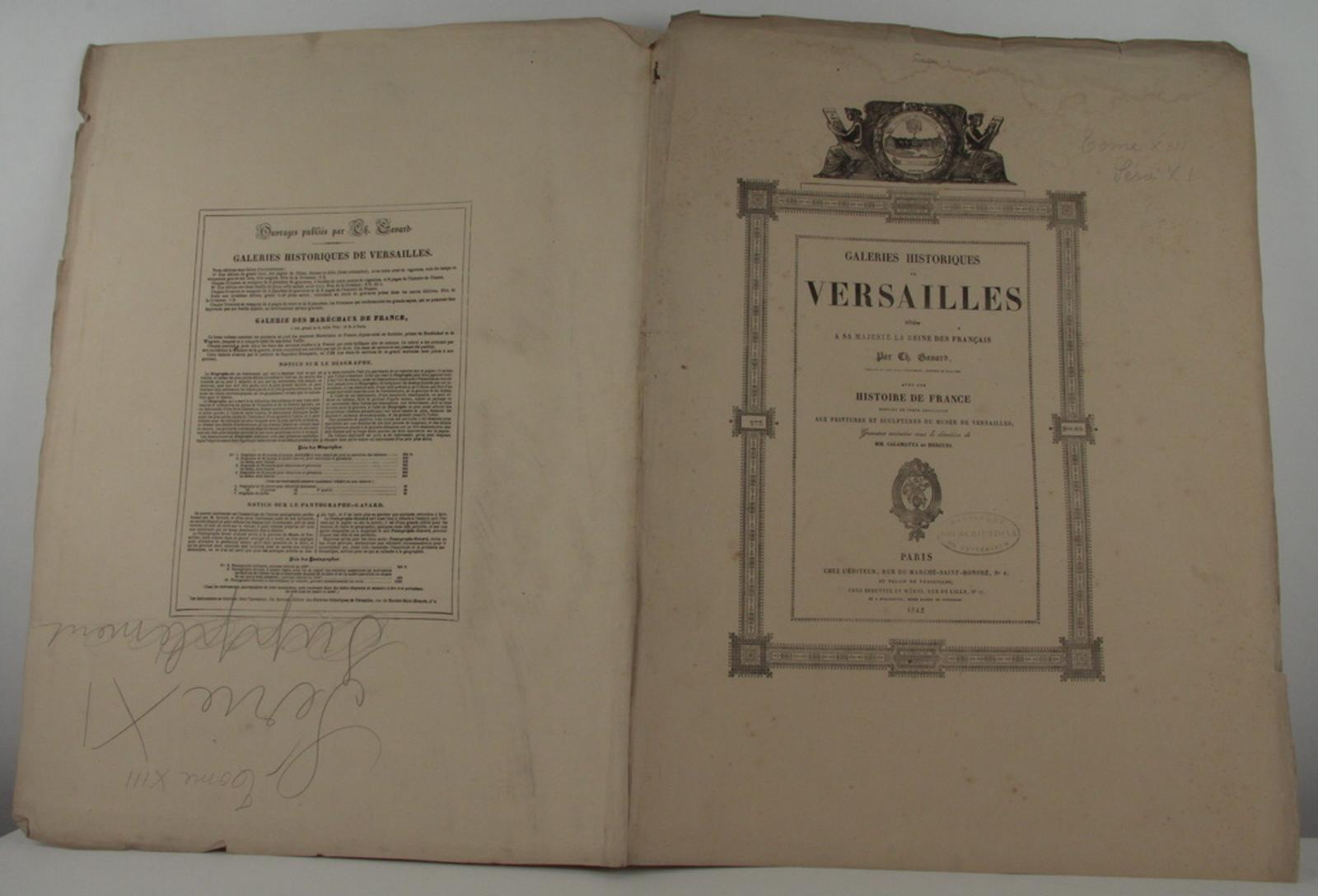 Galerie historique de Versailles, tome XIII, série XI