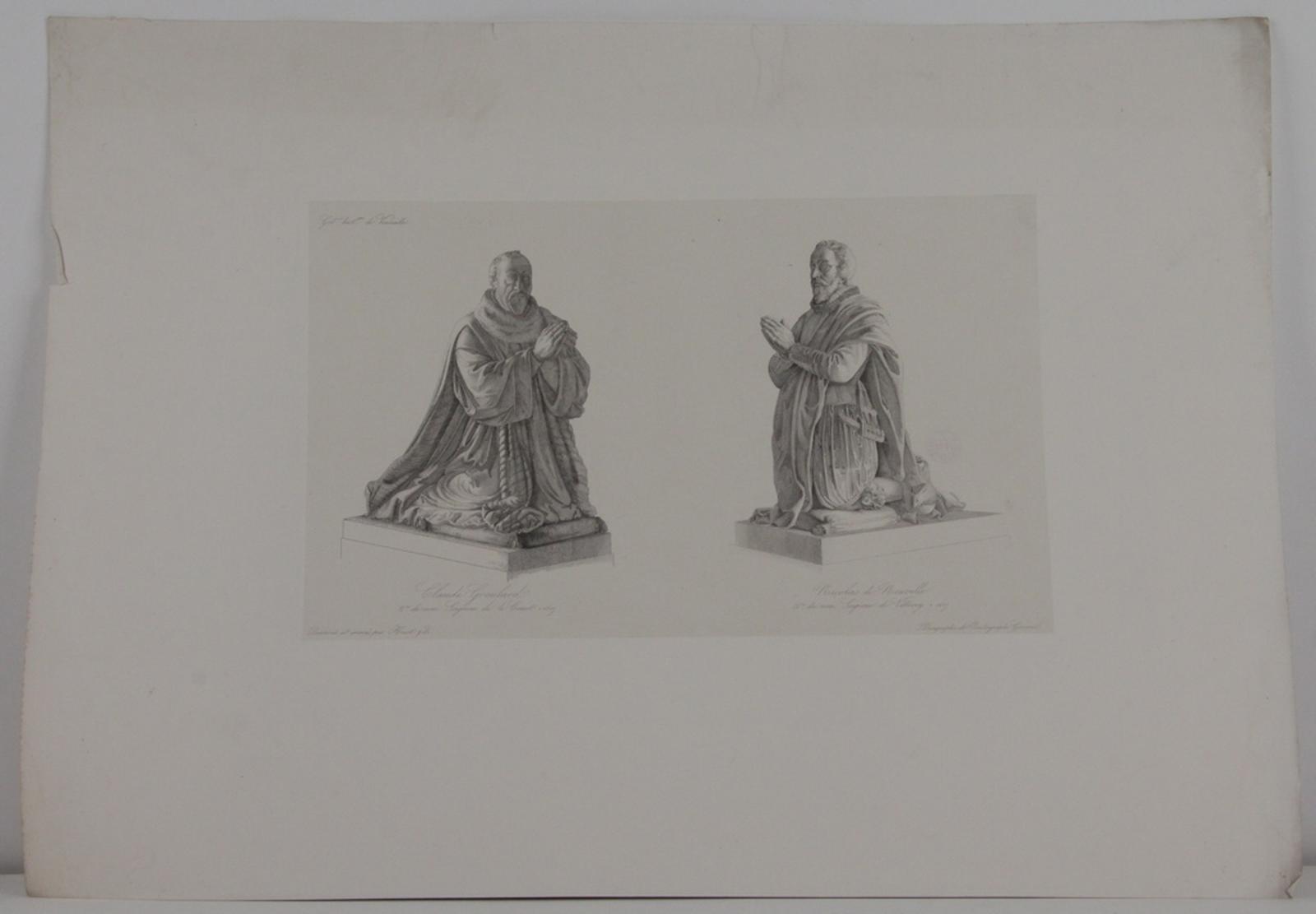 Galerie historique de Versailles, sculpture de Claude Groulard et Nicolas de Neuville