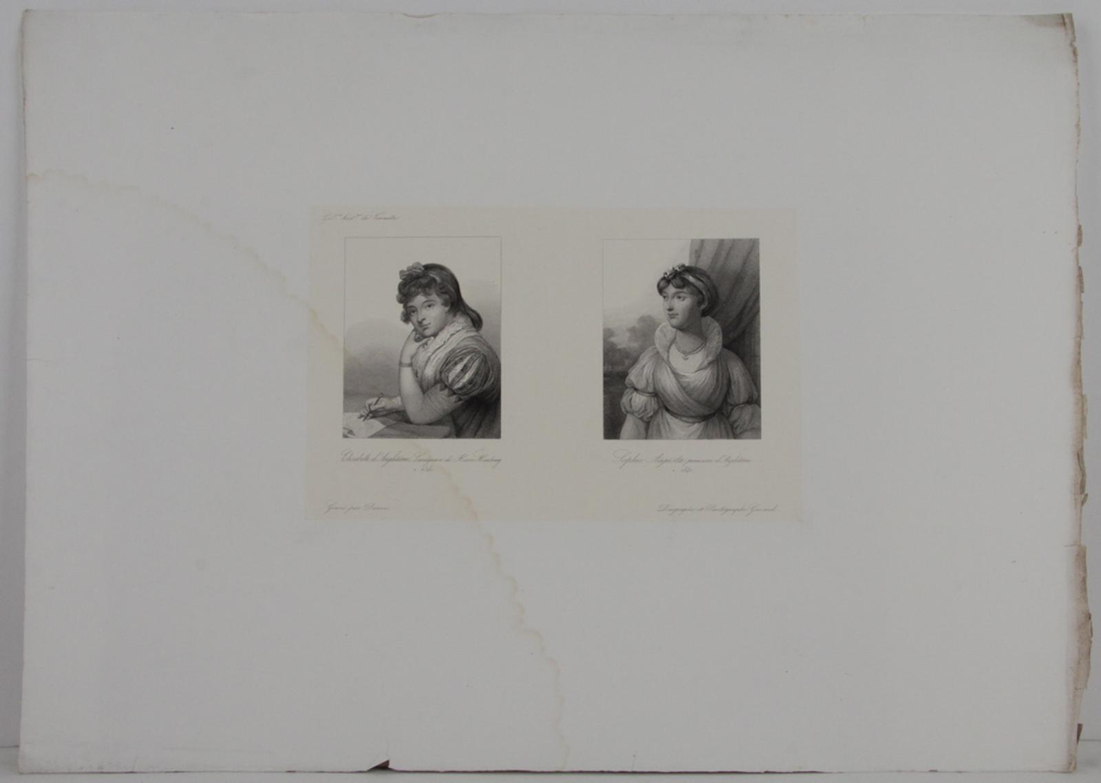 Galerie historique de Versailles, Portrait de Elisabeth d'Angleterre et de Sophie Auguste