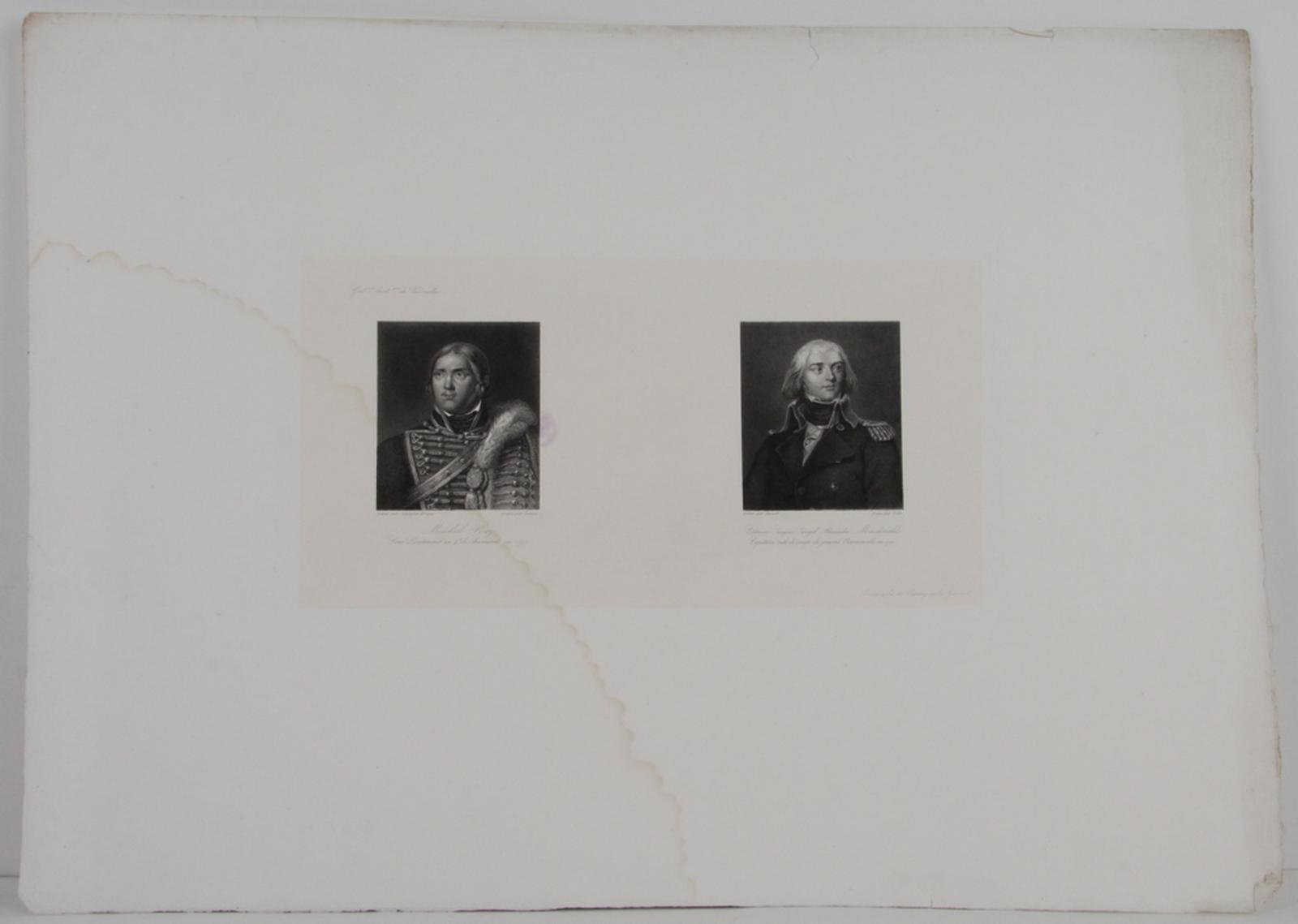 Galerie historique de Versailles, Portrait de Michel Ney et de Etienne Jacques Joseph Alexandre Macdonald