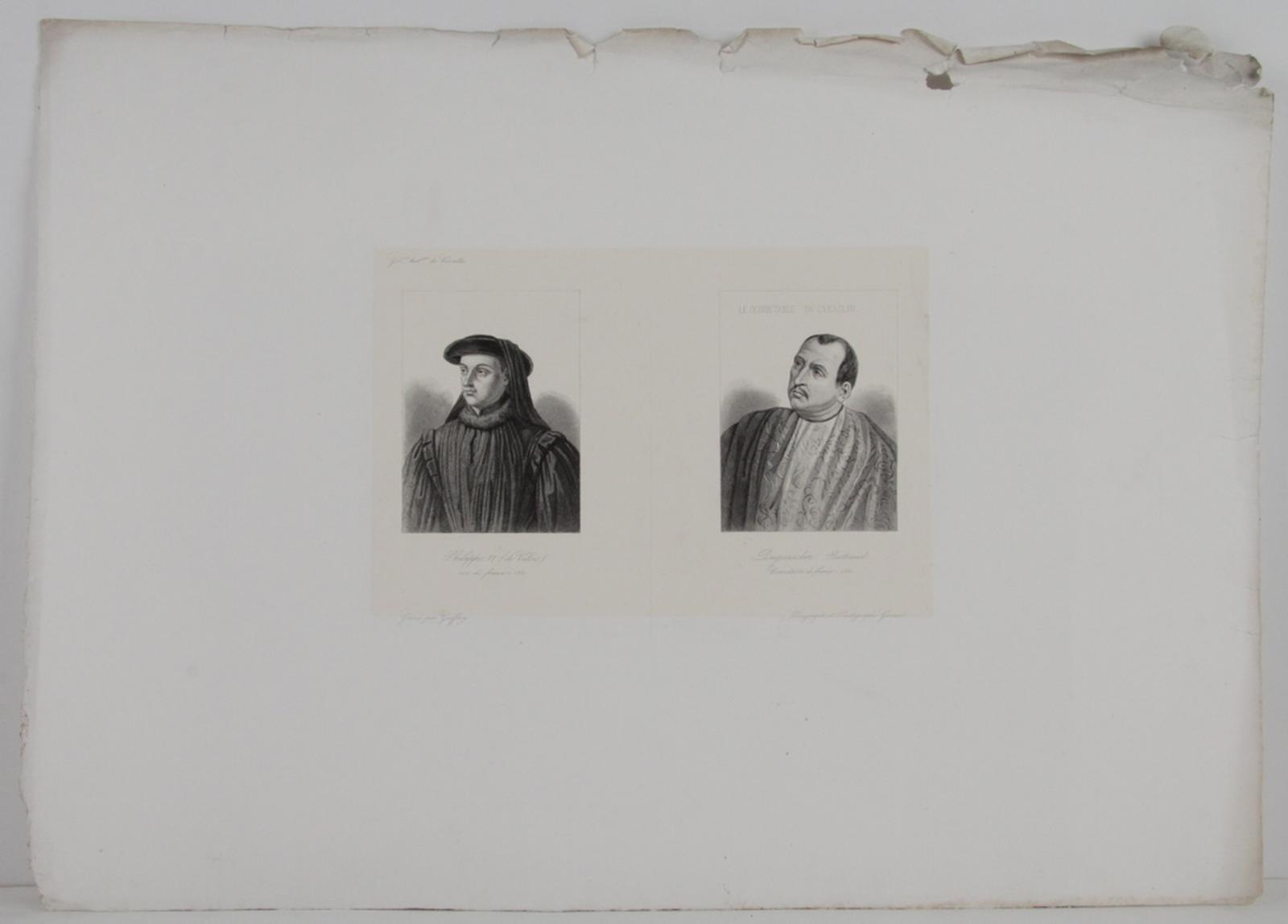Galerie historique de Versailles, Portrait de Philippe VI et de Bertrand Duguesclin