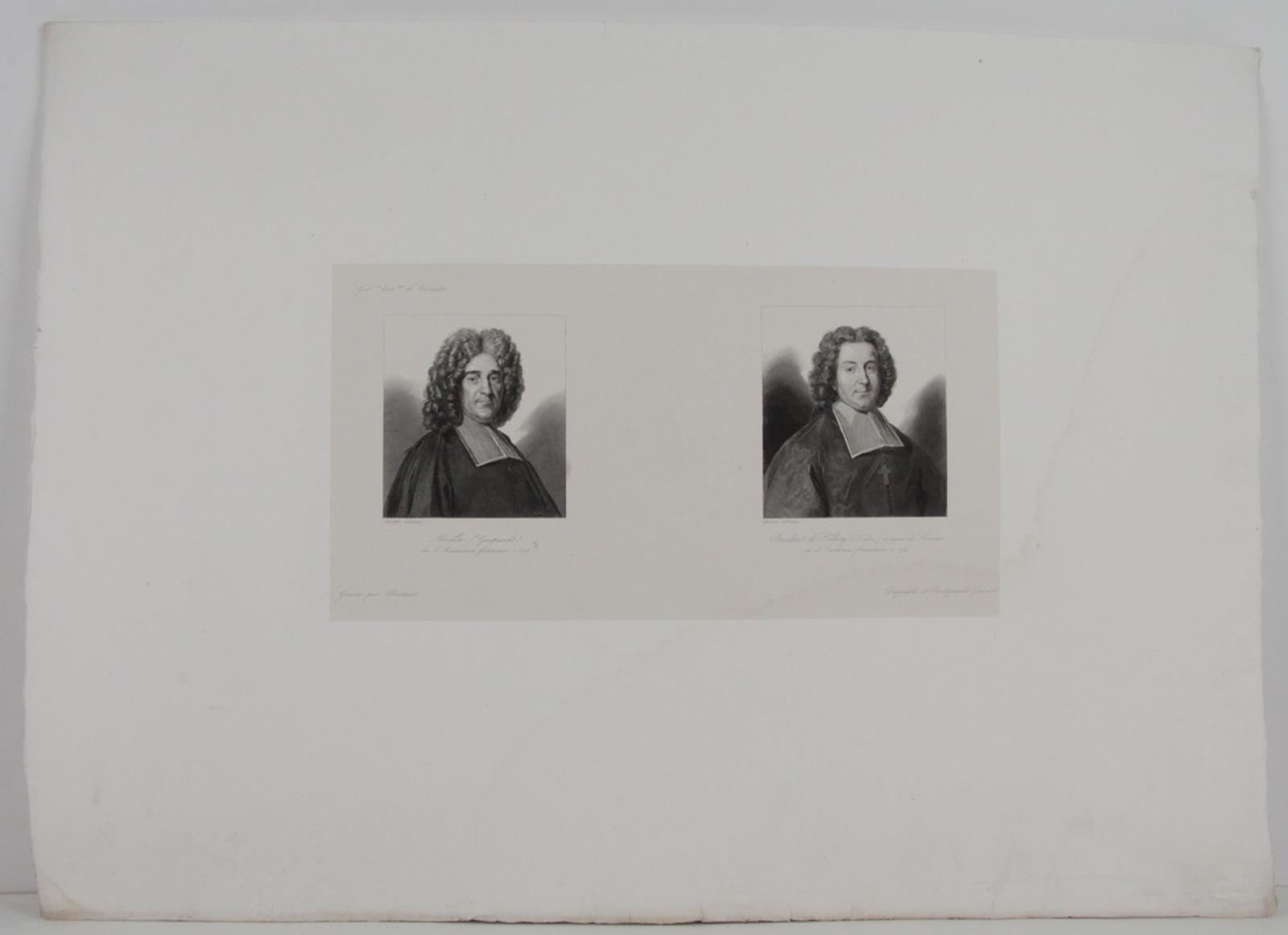 Galerie historique de Versailles, Portrait de Gaspard Abeille et de Fabis Brulart de Lillery