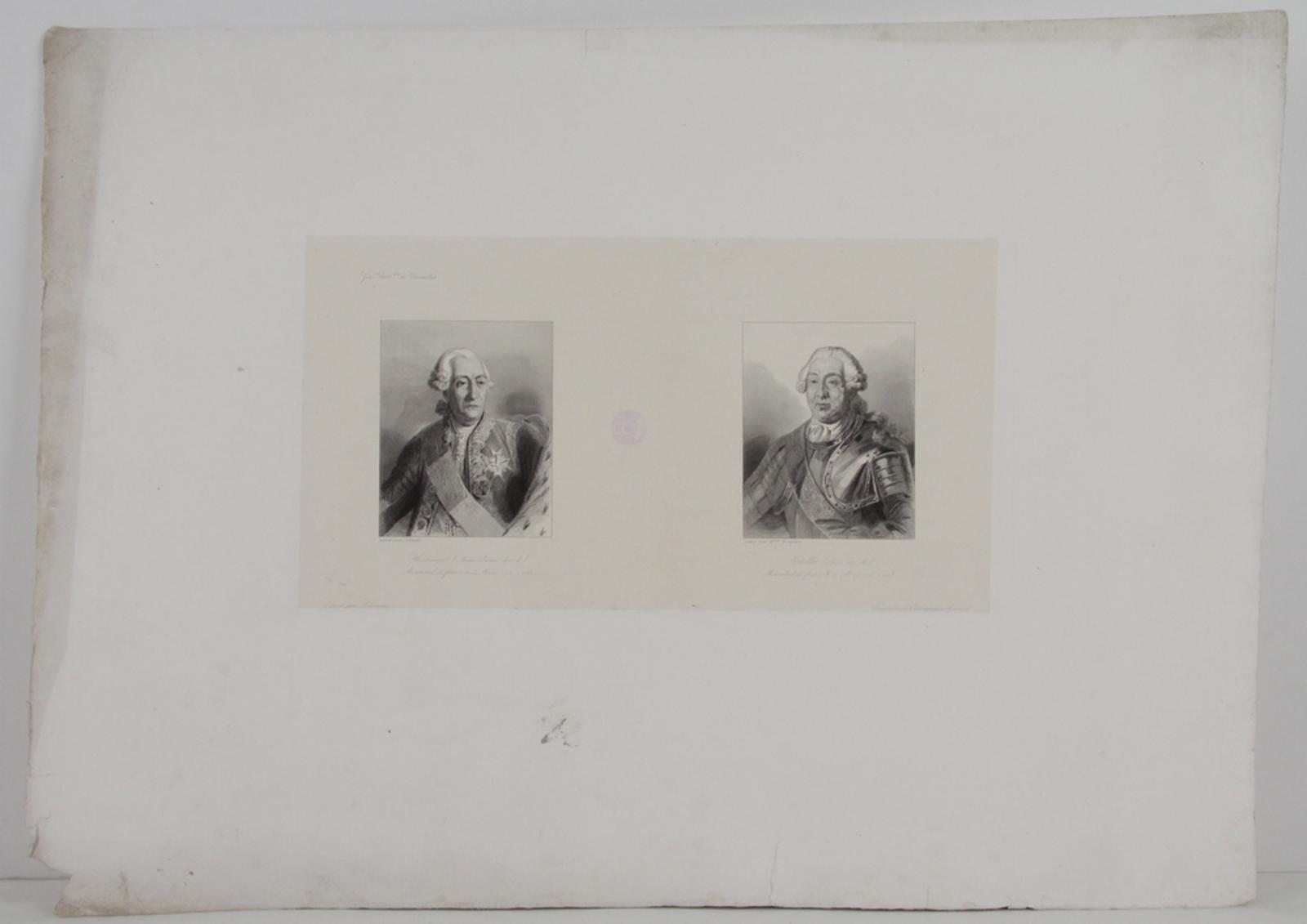 Galerie historique de Versailles, Portrait de Anne Pierre duc d'Harcourt et de Louis, duc de Noailles