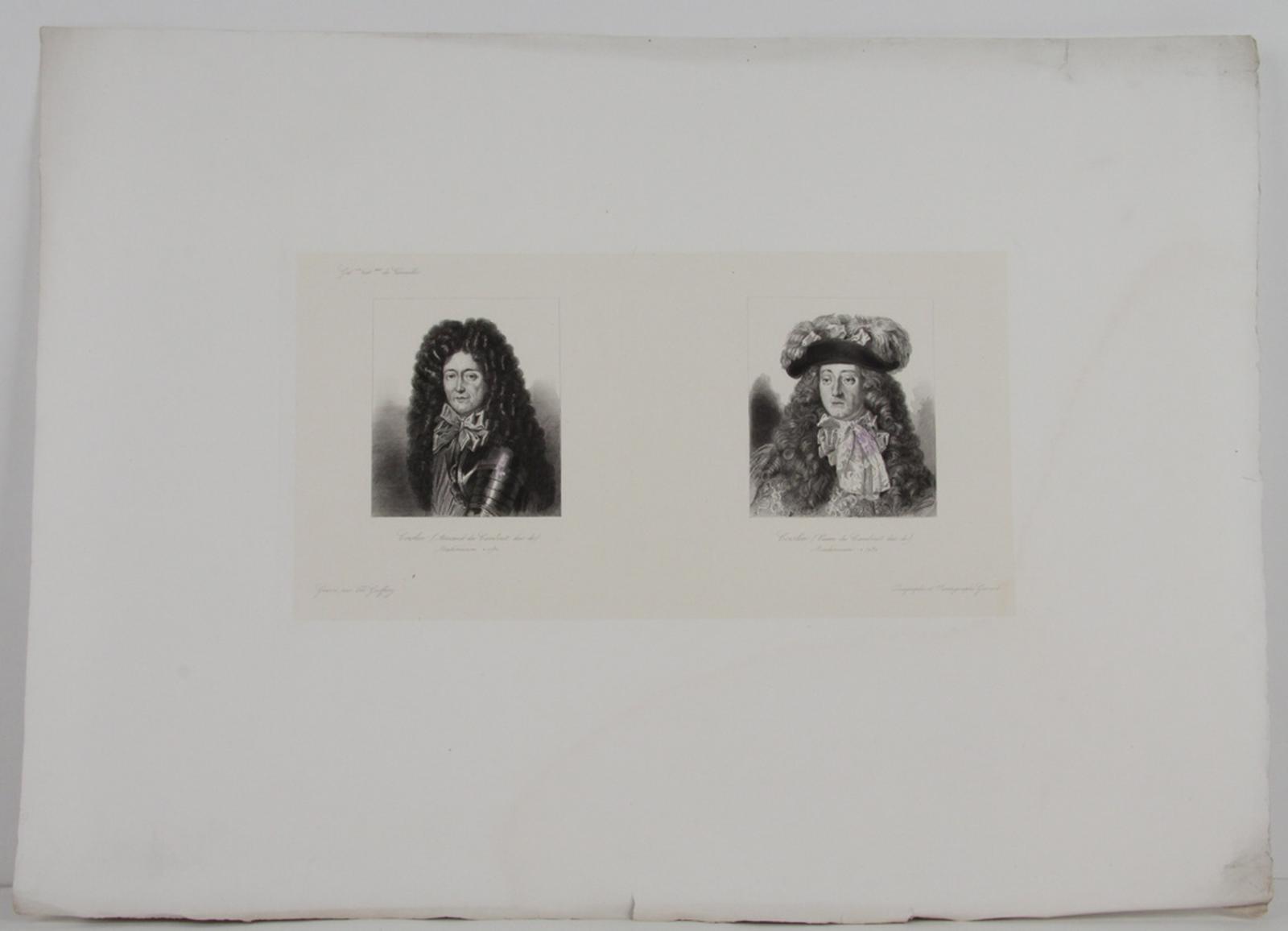 Galerie historique de Versailles, Portrait de Armand du Cambout et de Pierre du Cambout