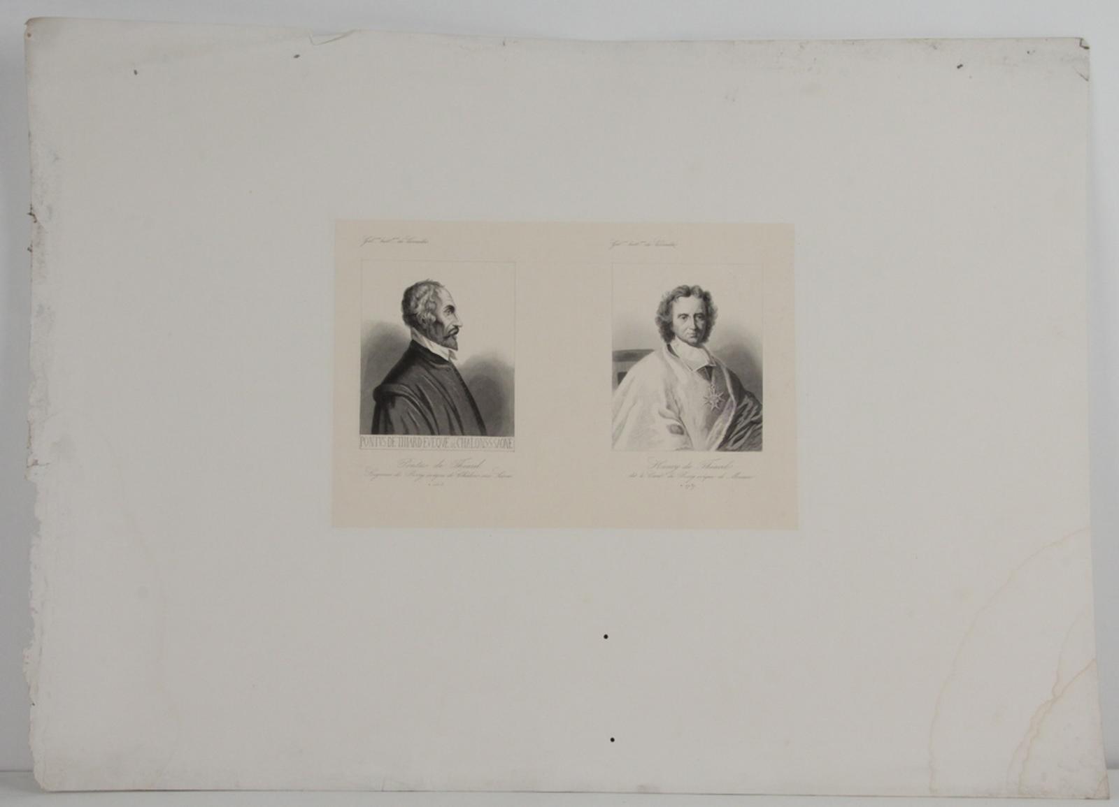 Galerie historique de Versailles, Portrait de Pontus de Thiard et de Henry de Thiard