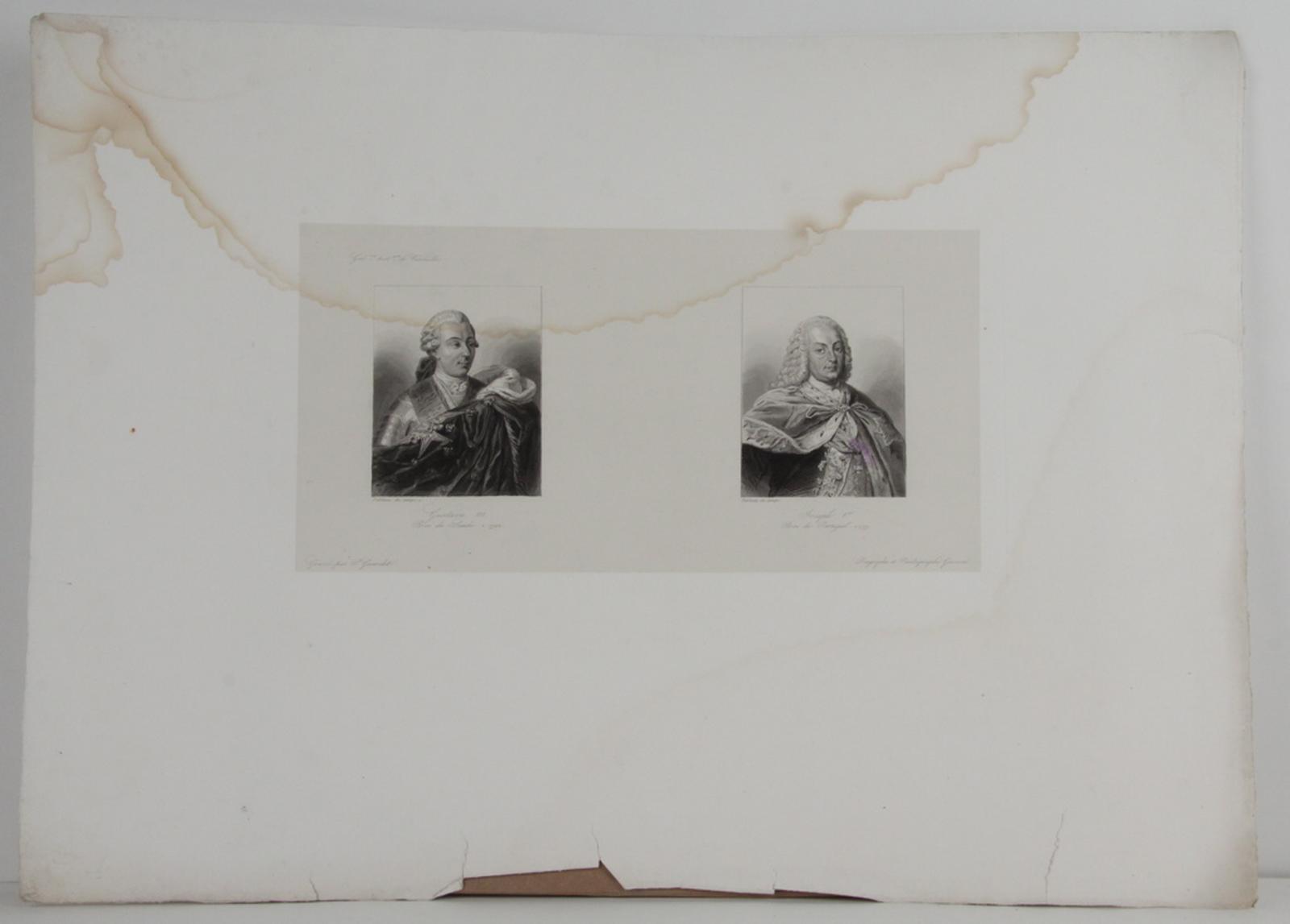 Galerie historique de Versailles, Portrait de Gustave III et de Joseph 1er