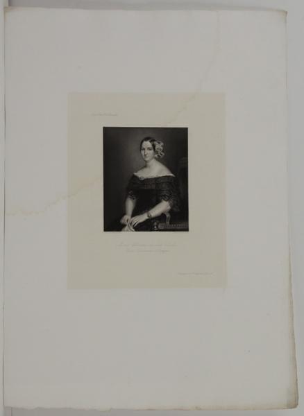 Galerie historique de Versailles, Portrait de Marie Christine des deux Siciles