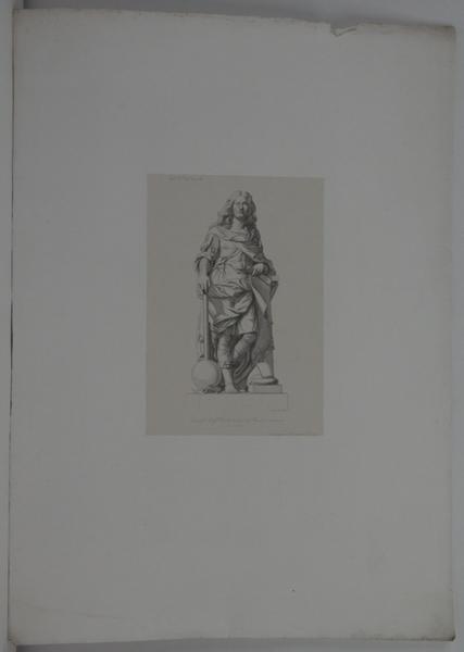 Galerie historique de Versailles, statue de Louis de Bourbon Condé