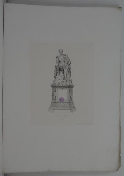 Galerie historique de Versailles, statue de Philippe Ferdinand