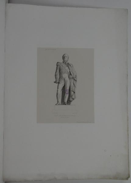 Galerie historique de Versailles, statue de Jean de Dieu Soult