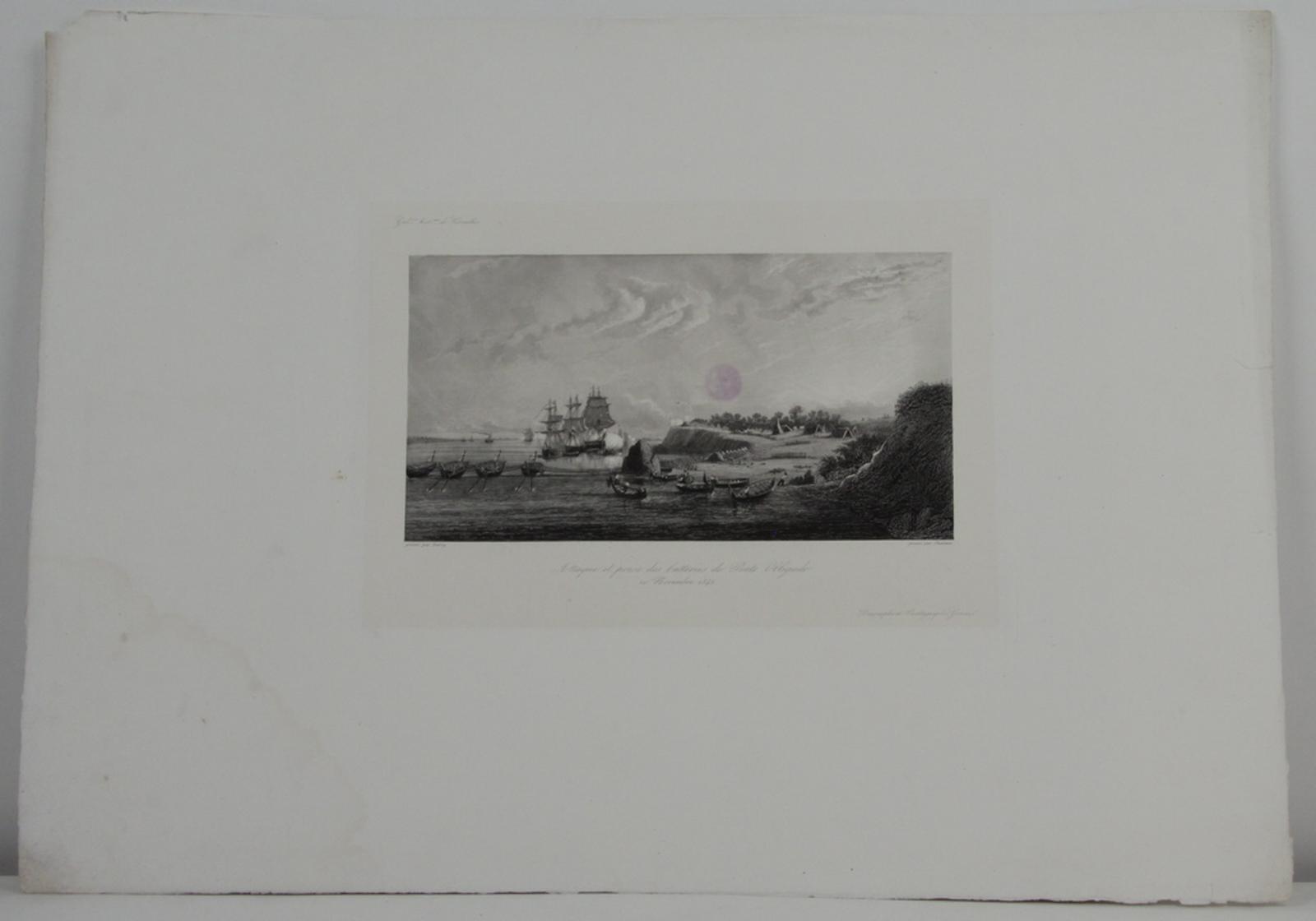 Galerie historique de Versailles, attaque et prise des batteries de Ponto Obligado