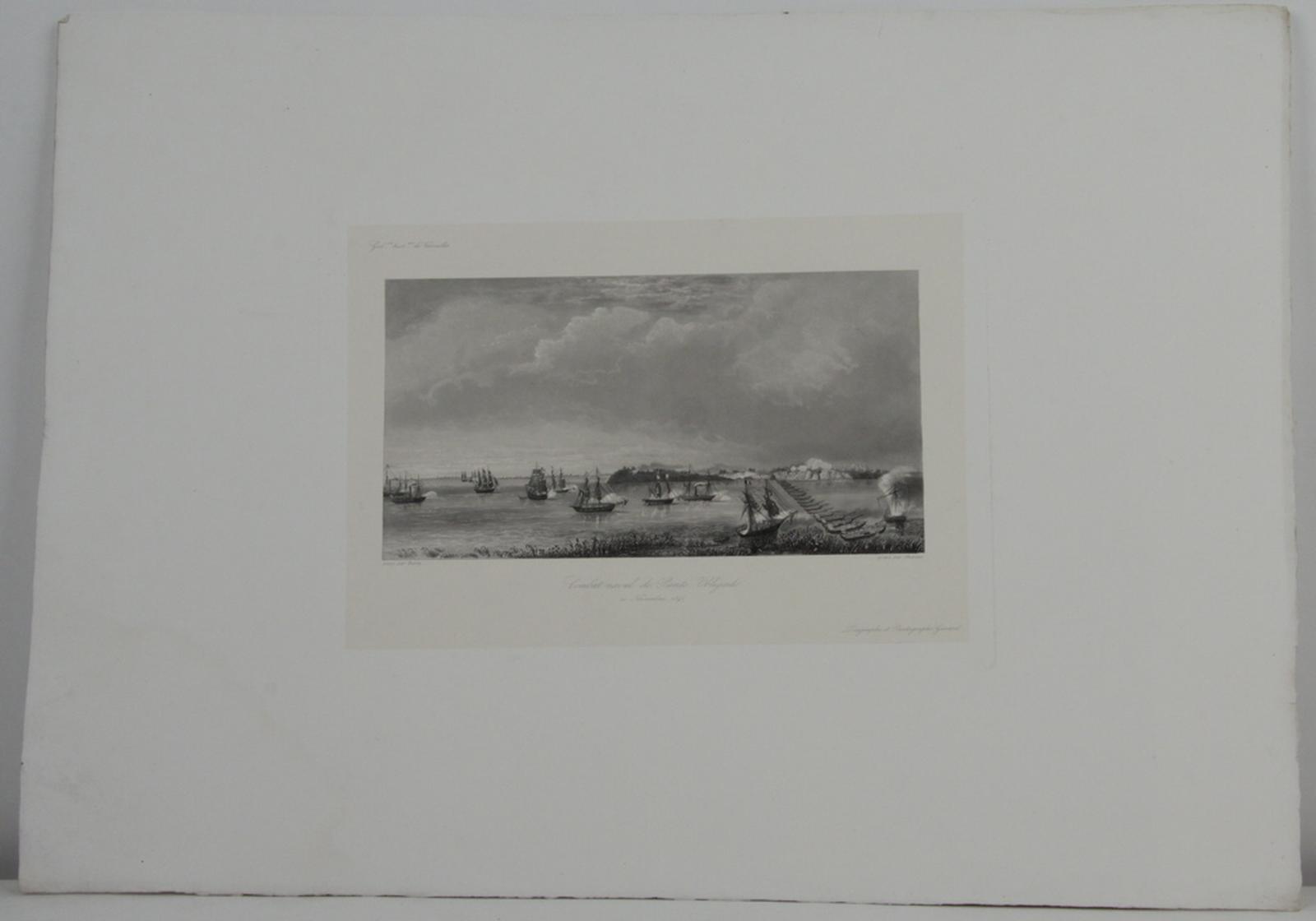 Galerie historique de Versailles, combat de Ponto Obligado