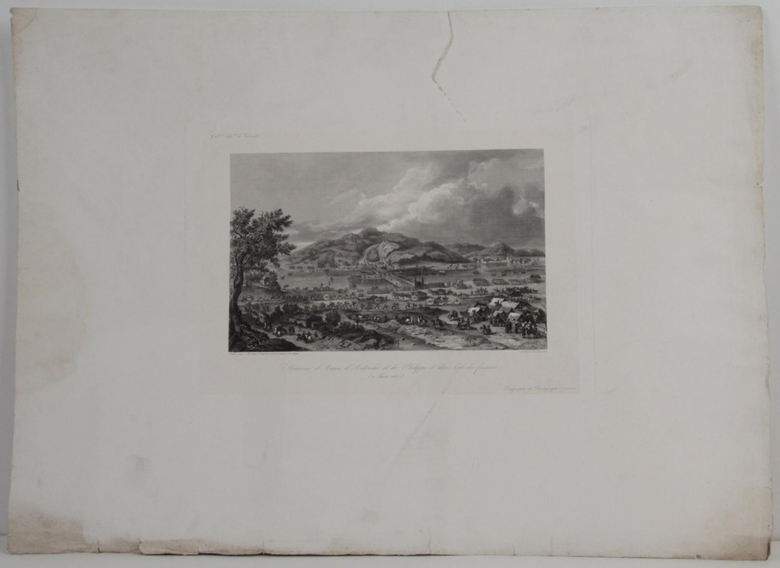 Galerie historique de Versailles, arrivée d'Anne d'Autriche et de Philippe IV dans l'île des faisans