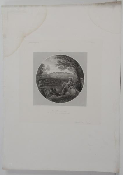 Galerie historique de Versailles, Versailles vers 1664
