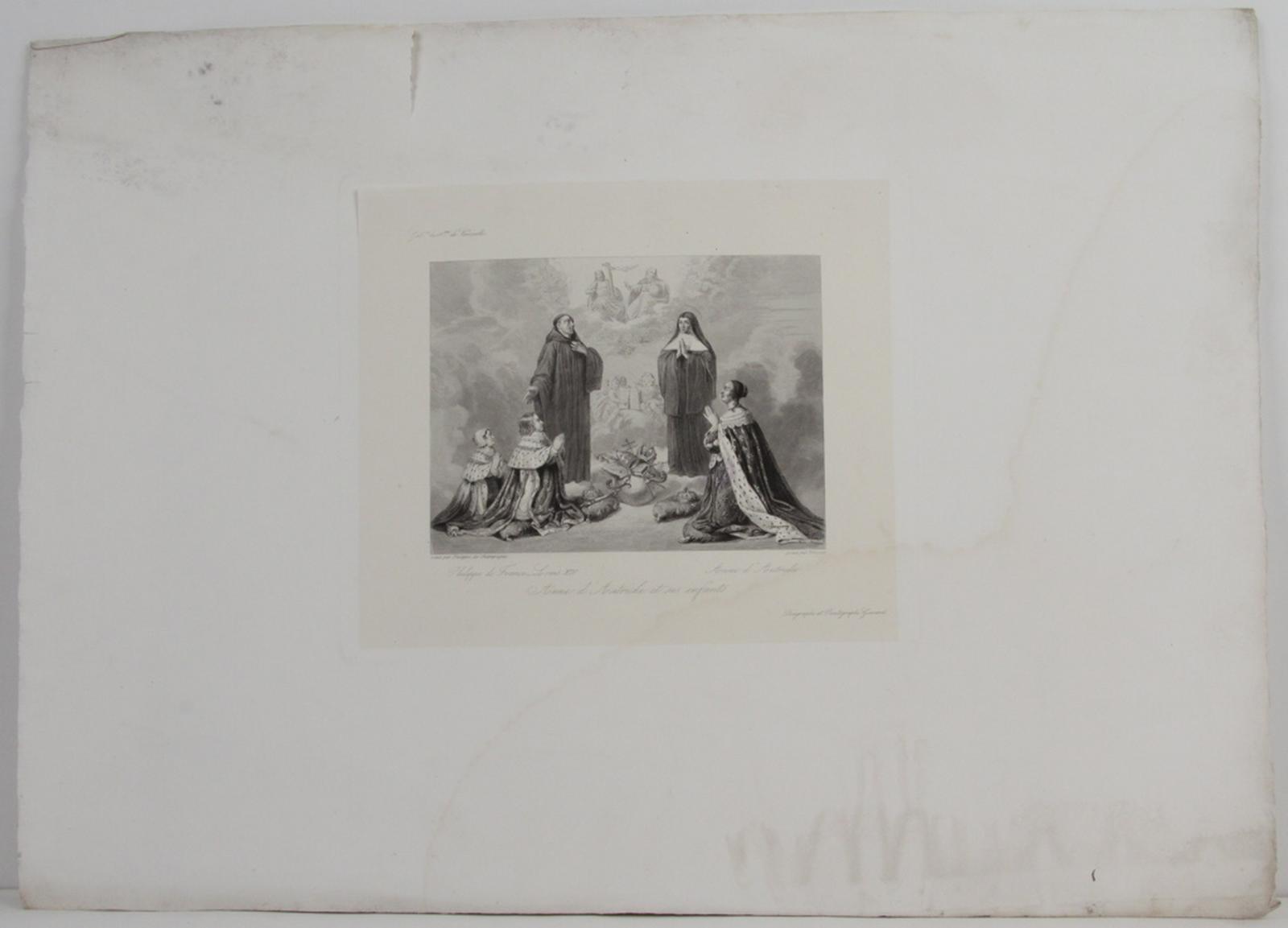 Galerie historique de Versailles, Anne d'Autriche et ses enfants